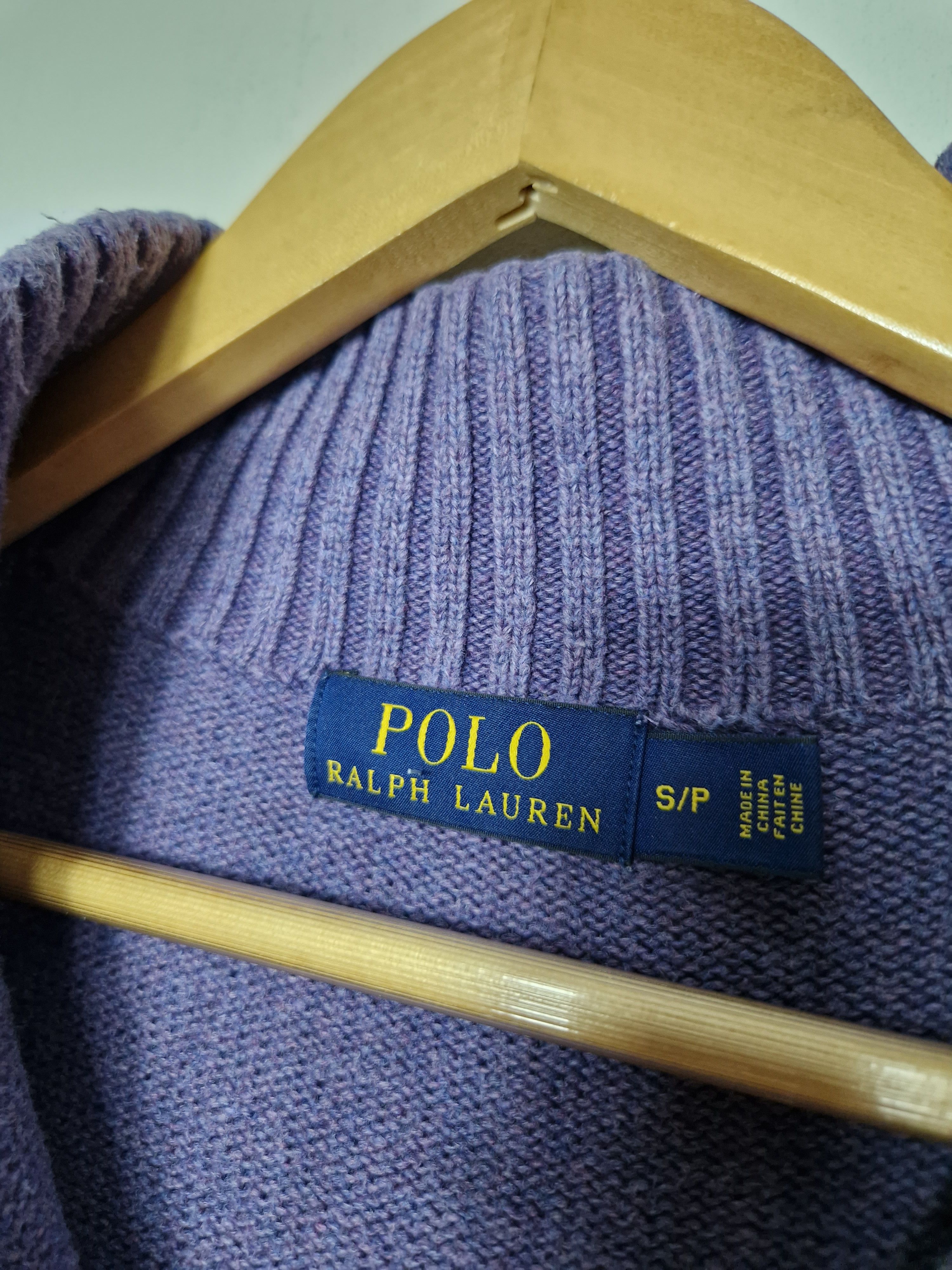 Polo Ralph Lauren × Ralph Lauren × Vintage Polo Ralph Lauren halfzip Size US S / EU 44-46 / 1 - 4 Thumbnail