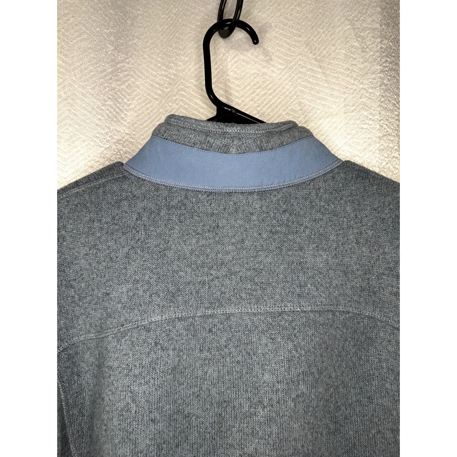 L.L. Bean L.L. Bean Polartec Mock Neck Fleece Lined Sweater Gray XL Size XL / US 12-14 / IT 48-50 - 4 Thumbnail