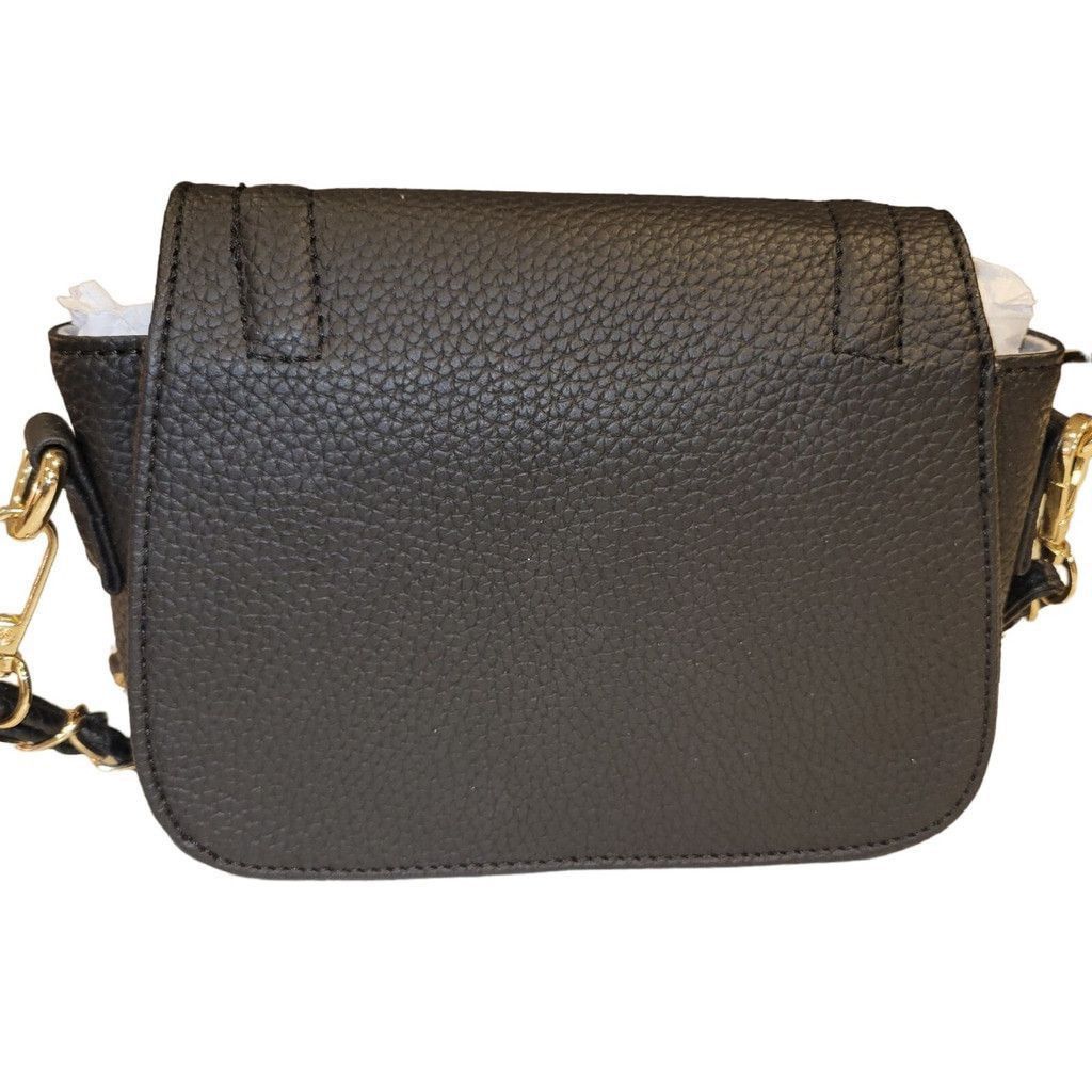 Giani Bernini Giani Bernini Mini Faux-Leather Crossbody Black Bag Women's Size ONE SIZE - 7 Thumbnail