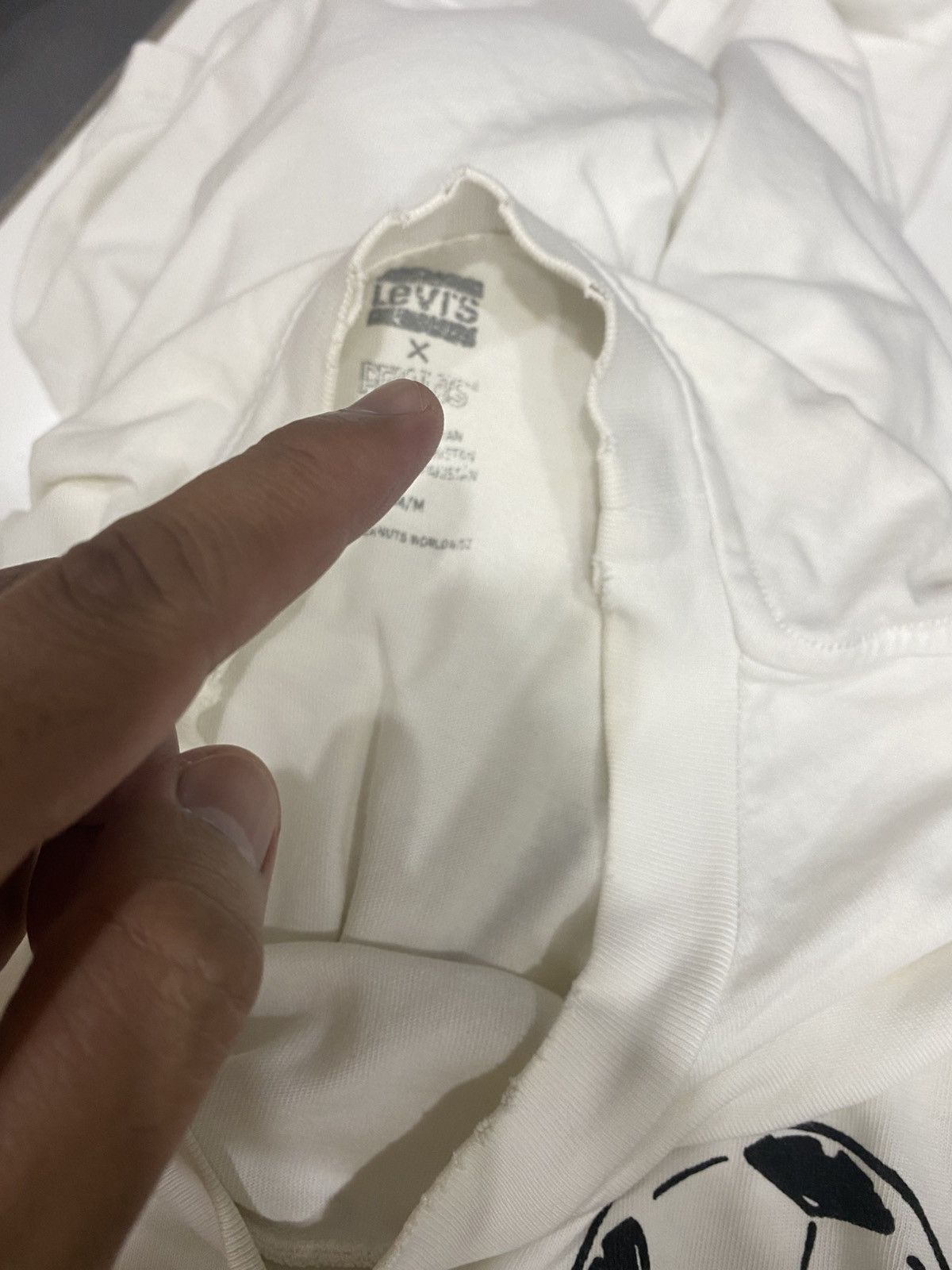 Levi's LEVIS X PEANUT TSHIRT Size US XL / EU 56 / 4 - 11 Thumbnail