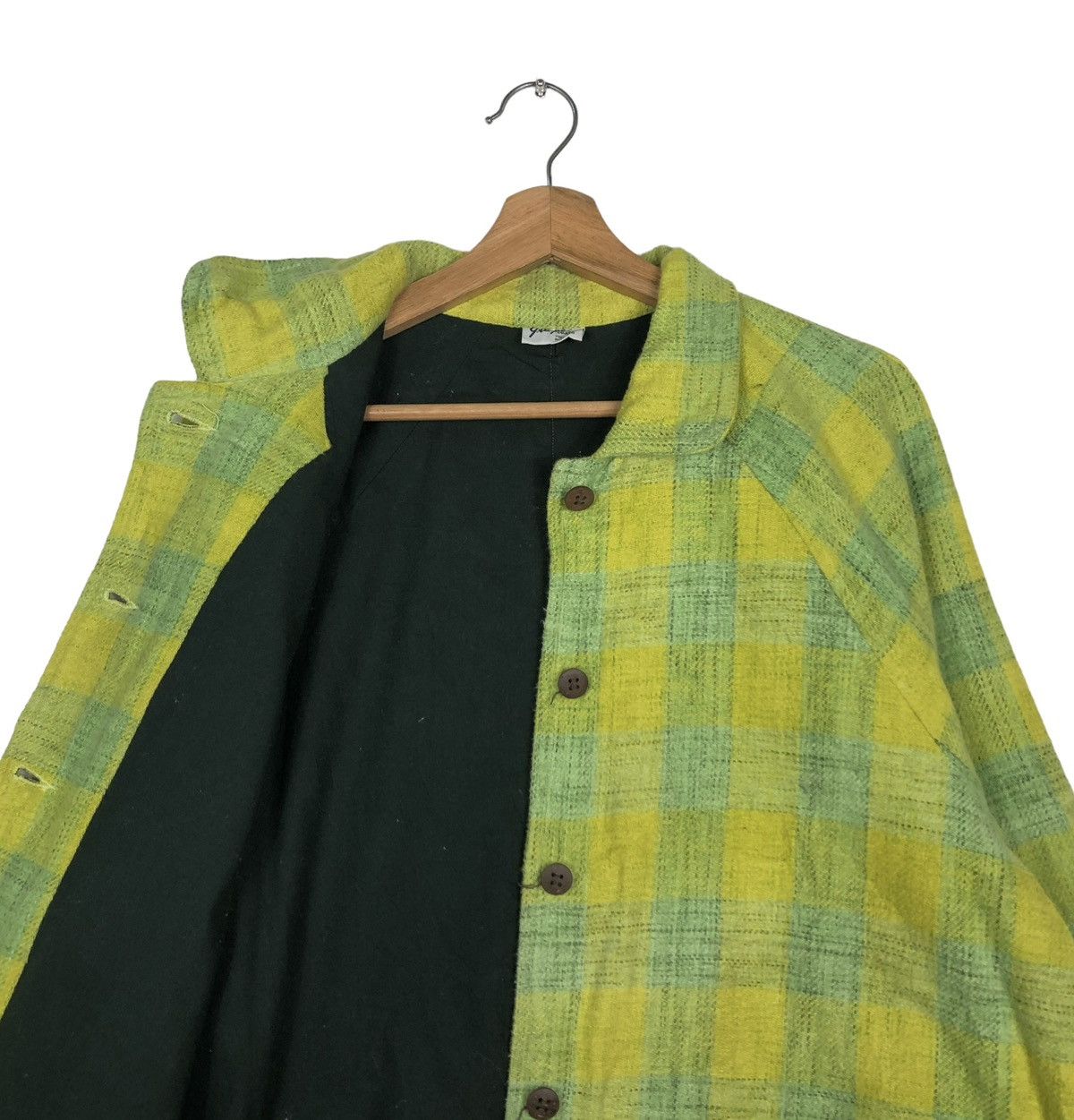 Japanese Brand 🔥VINTAGE CHORE JACKET YOKOHAMA MOTOMACHI TARTAN DESIGN Size US M / EU 48-50 / 2 - 12 Thumbnail