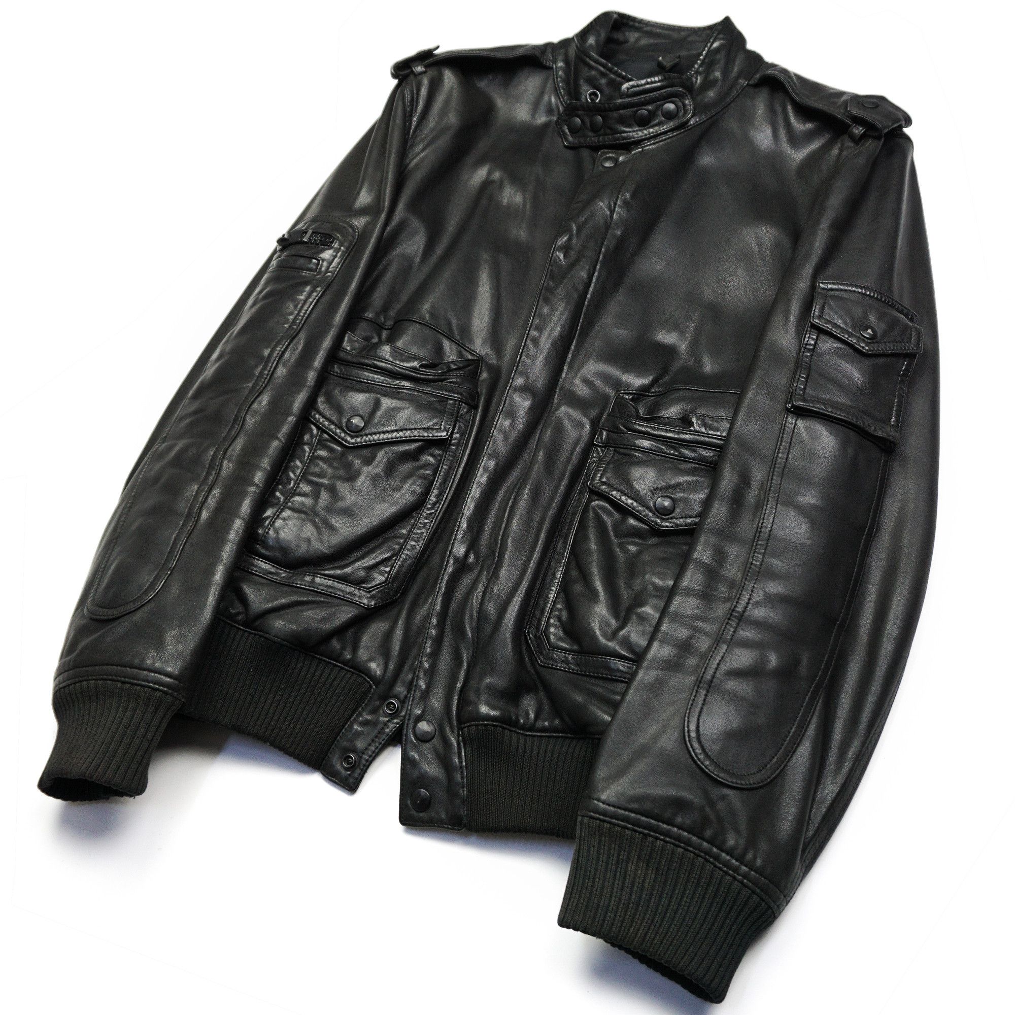 Dior × Hedi Slimane Dior Homme SS05 "BECK" Campaign Bomber Jacket Size US M / EU 48-50 / 2 - 2 Thumbnail
