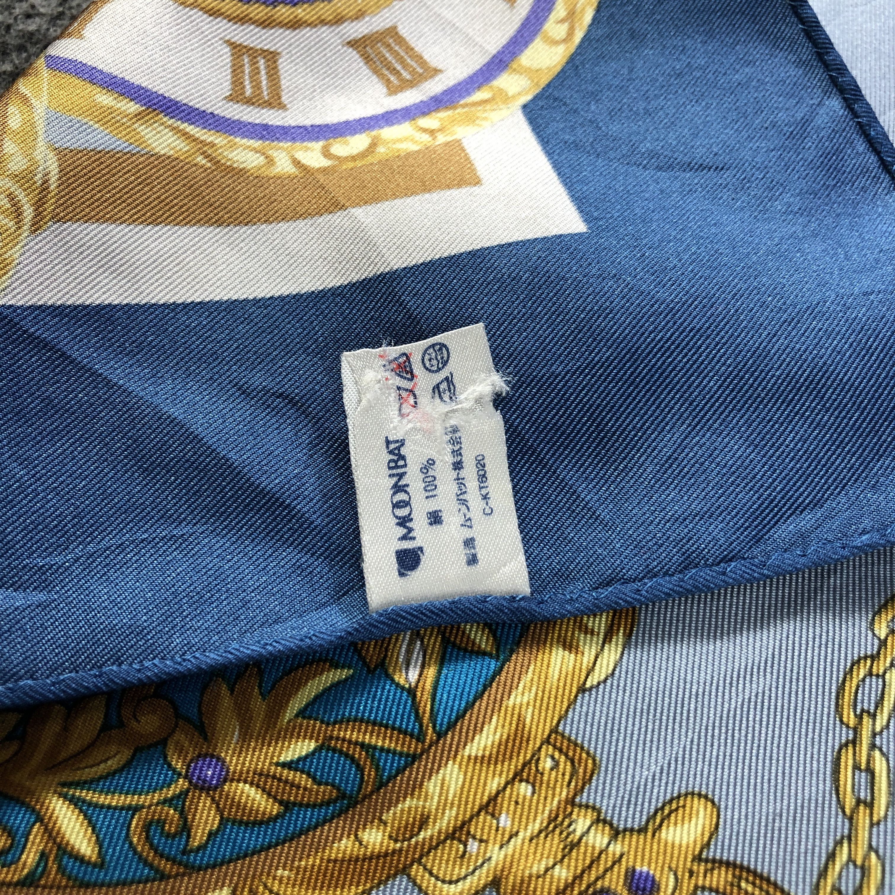 Vintage Elle Silk Baroque Scarf M1374 Size ONE SIZE - 5 Thumbnail