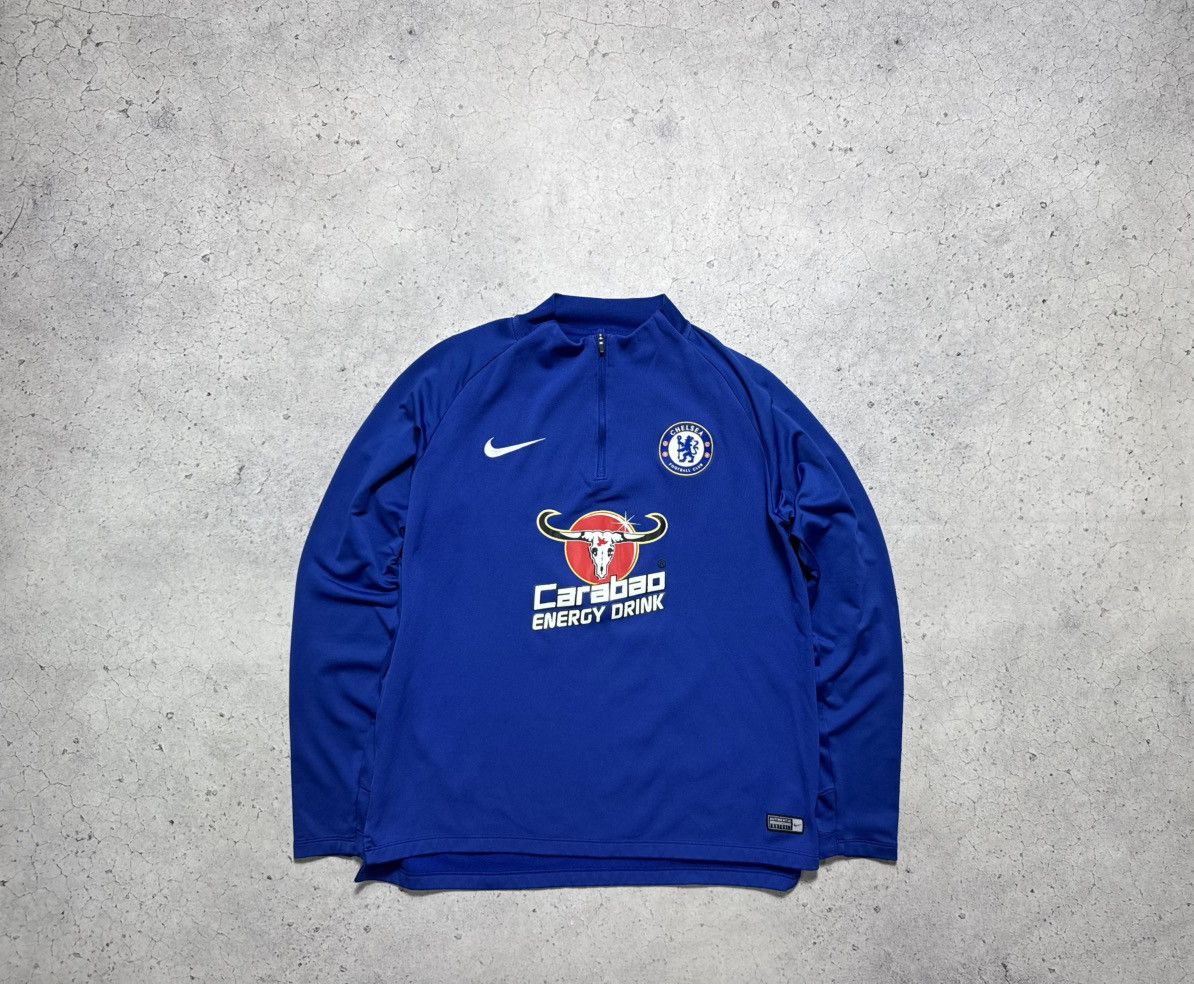 Nike Nike FC Chelsea Soccer Training Sweatshirt Football Size US L / EU 52-54 / 3 - 2 Thumbnail