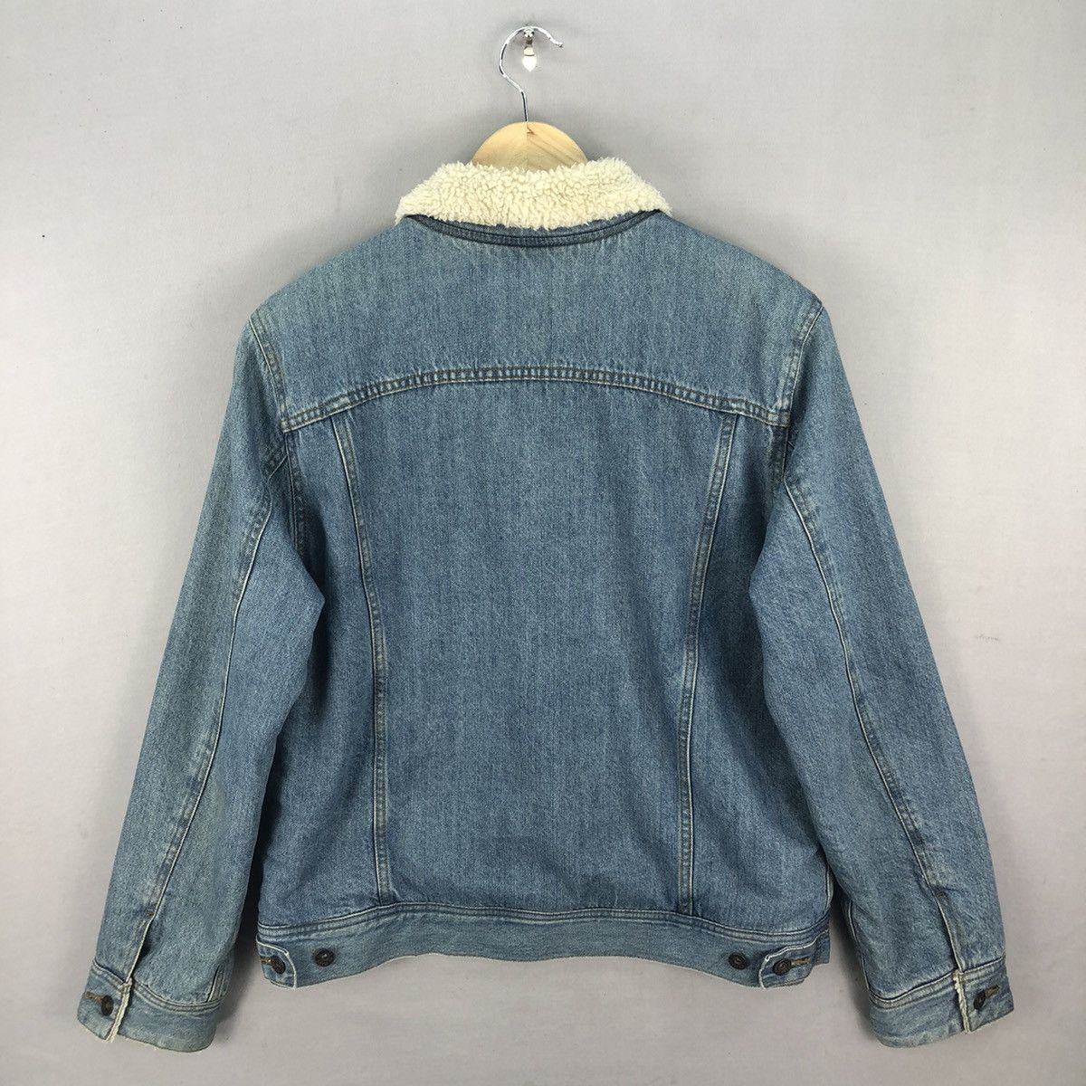 GU GU Sherpa Lined Denim Jacket Size US S / EU 44-46 / 1 - 9 Thumbnail