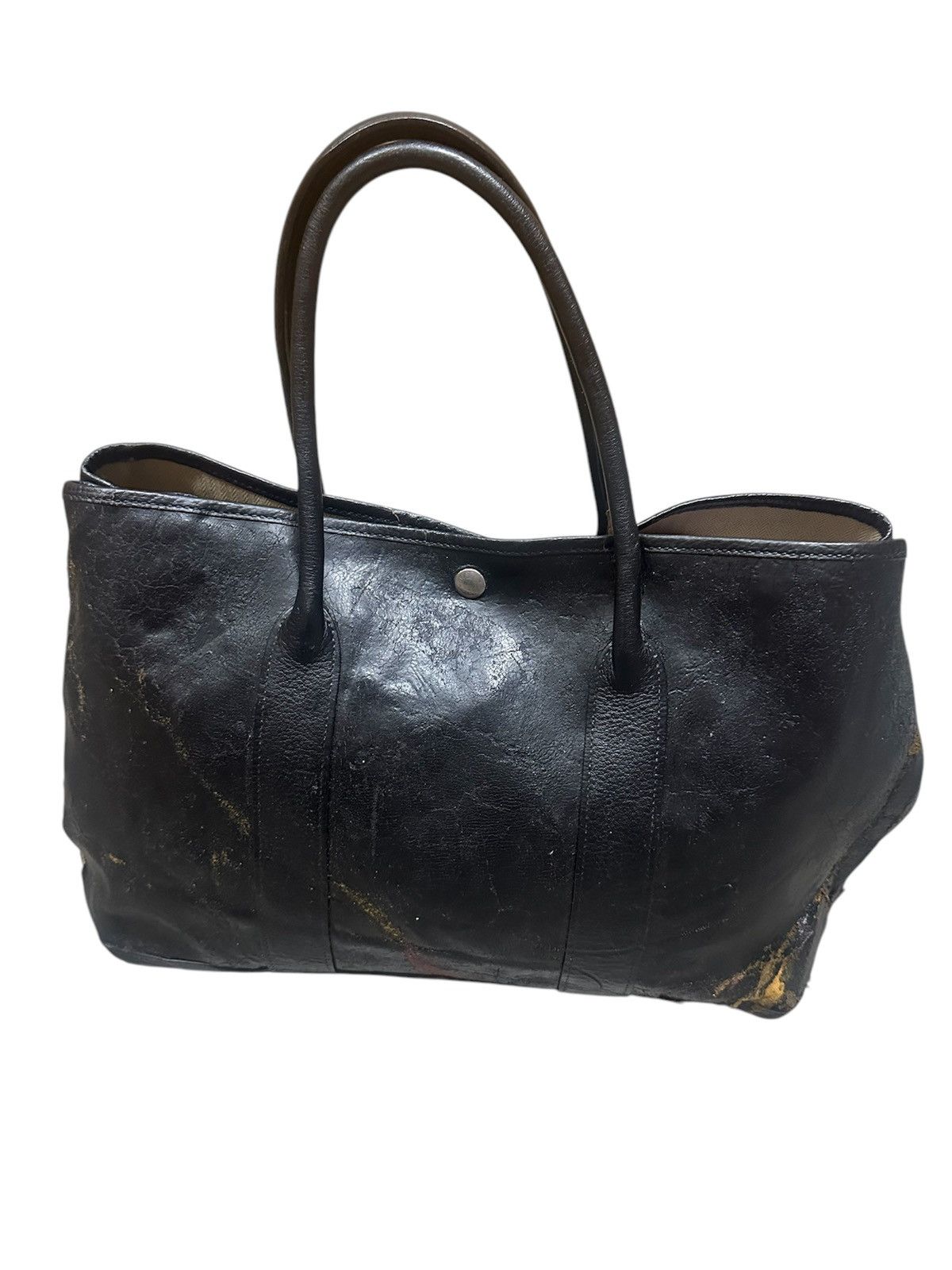 Hermes leather vintage tote hermes made in france Size ONE SIZE - 3 Thumbnail