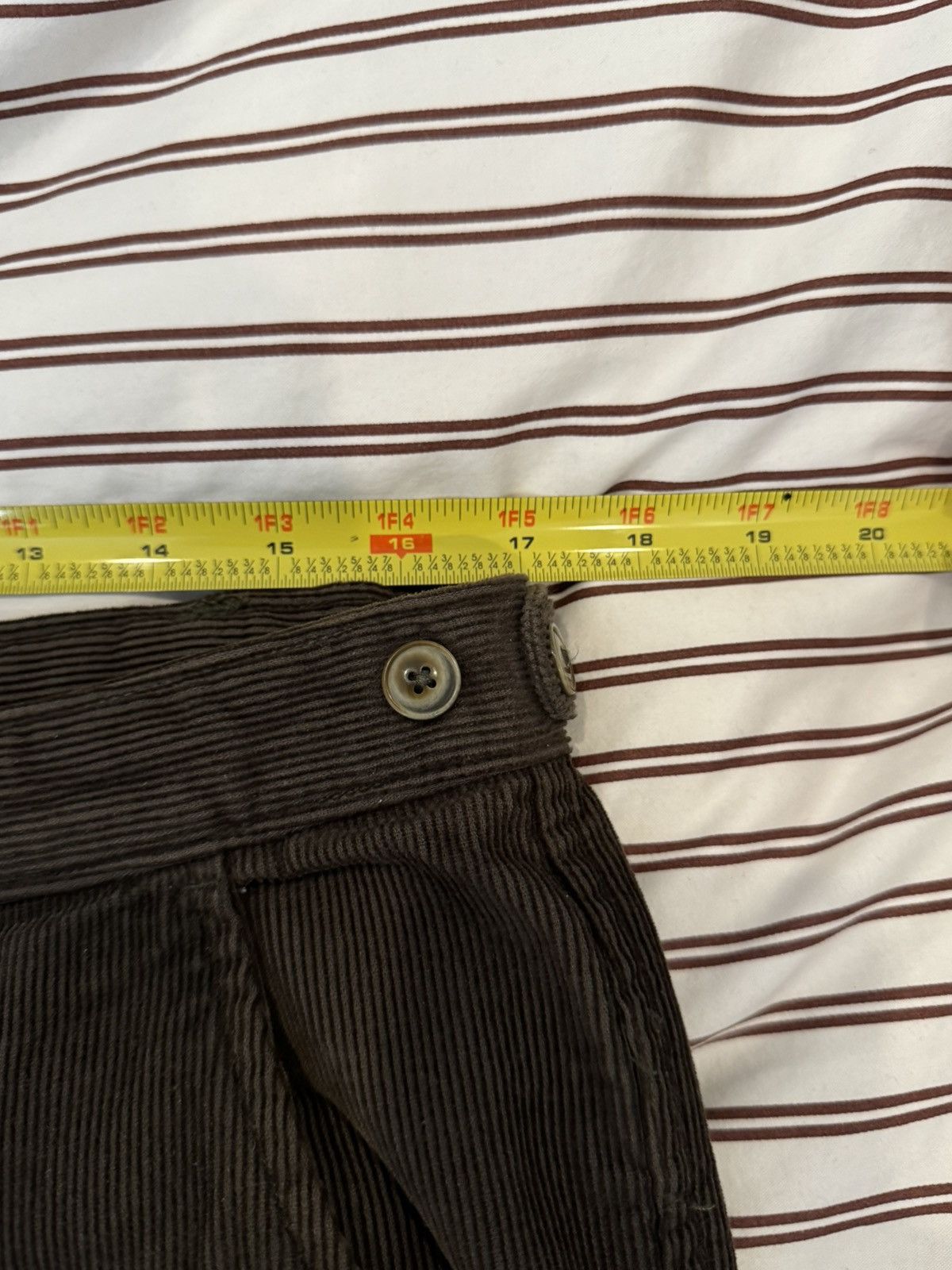 Corridor Corridor Corduroy Trousers Size US 34 / EU 50 - 4 Thumbnail