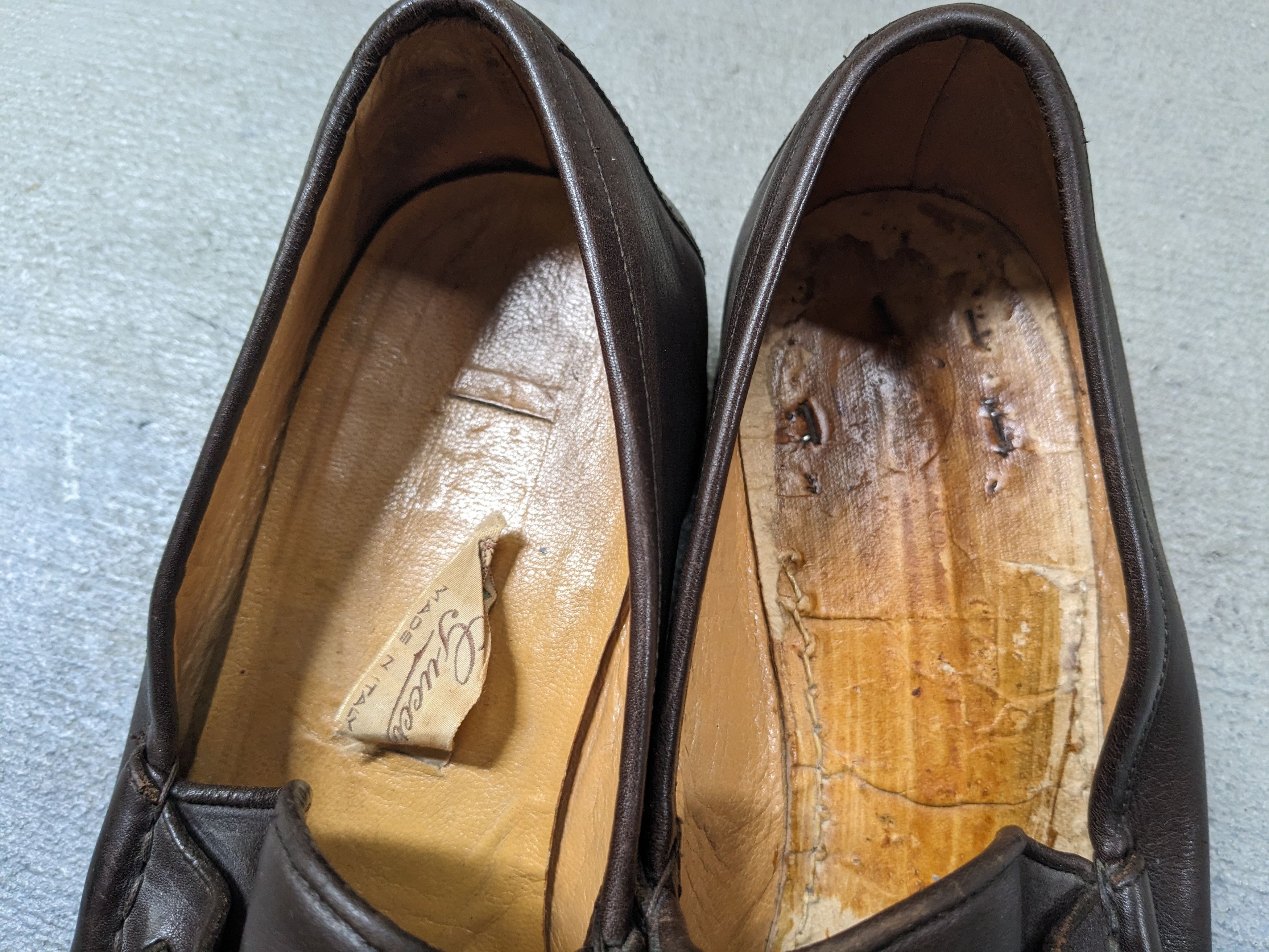 Gucci Vintage Gucci Horsebit Loafers Brown 10 Slip Ons Buckle Size US 10 / EU 43 - 7 Thumbnail