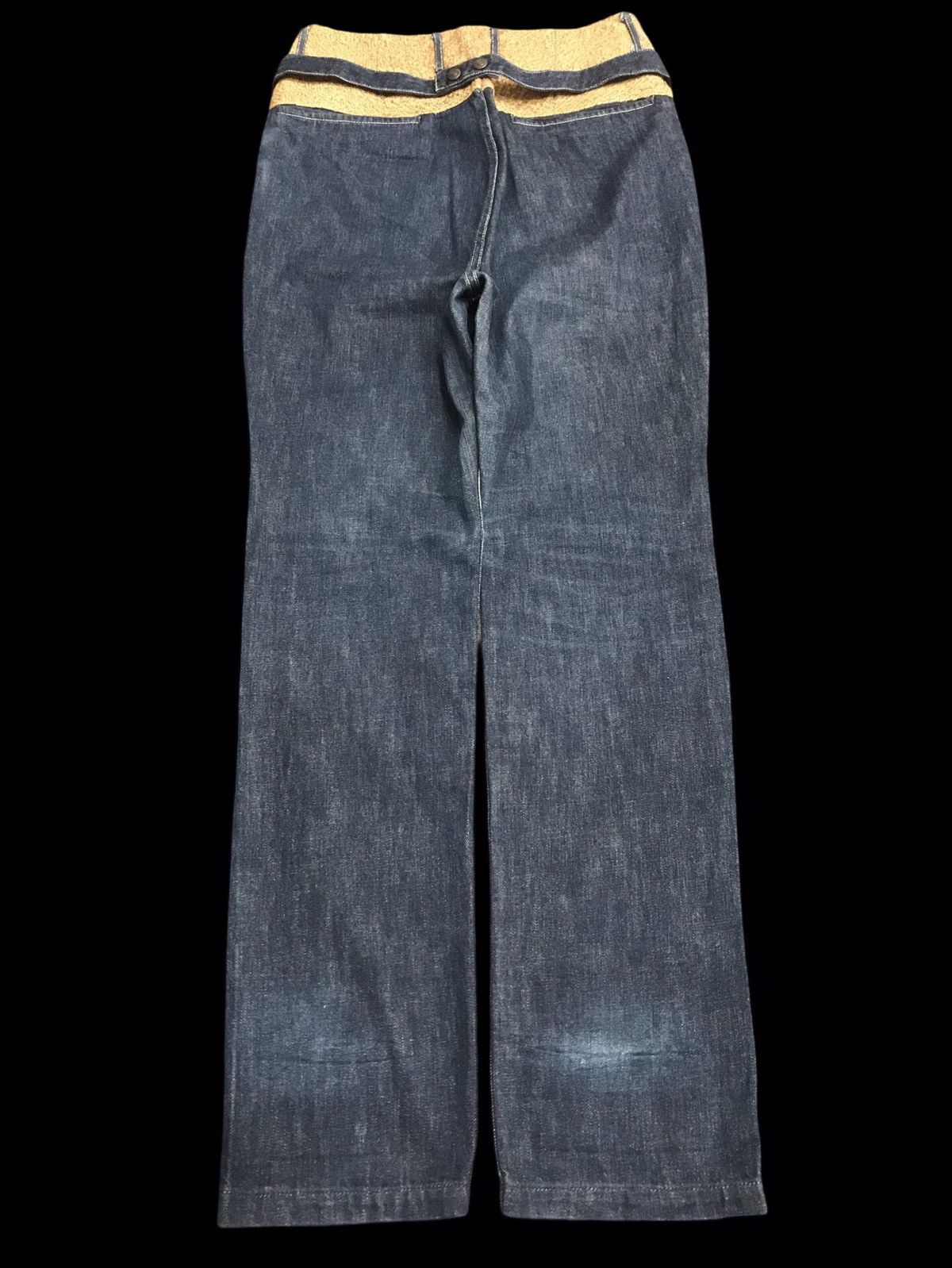 Designer KAPITAL Two Tones Strap Clown Pant Size US 30 / EU 46 - 2 Thumbnail