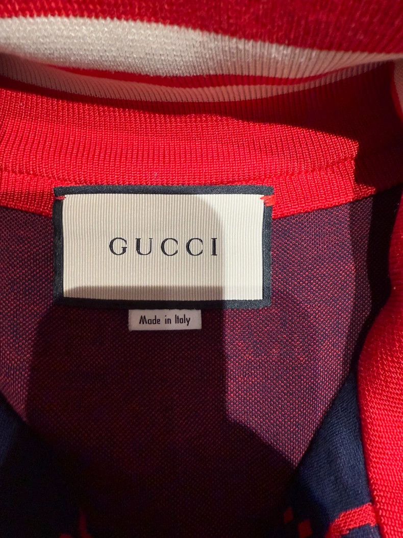 Gucci Gucci Classic GG cotton jacquard stand-up collar zipper lon Size US L / EU 52-54 / 3 - 6 Thumbnail
