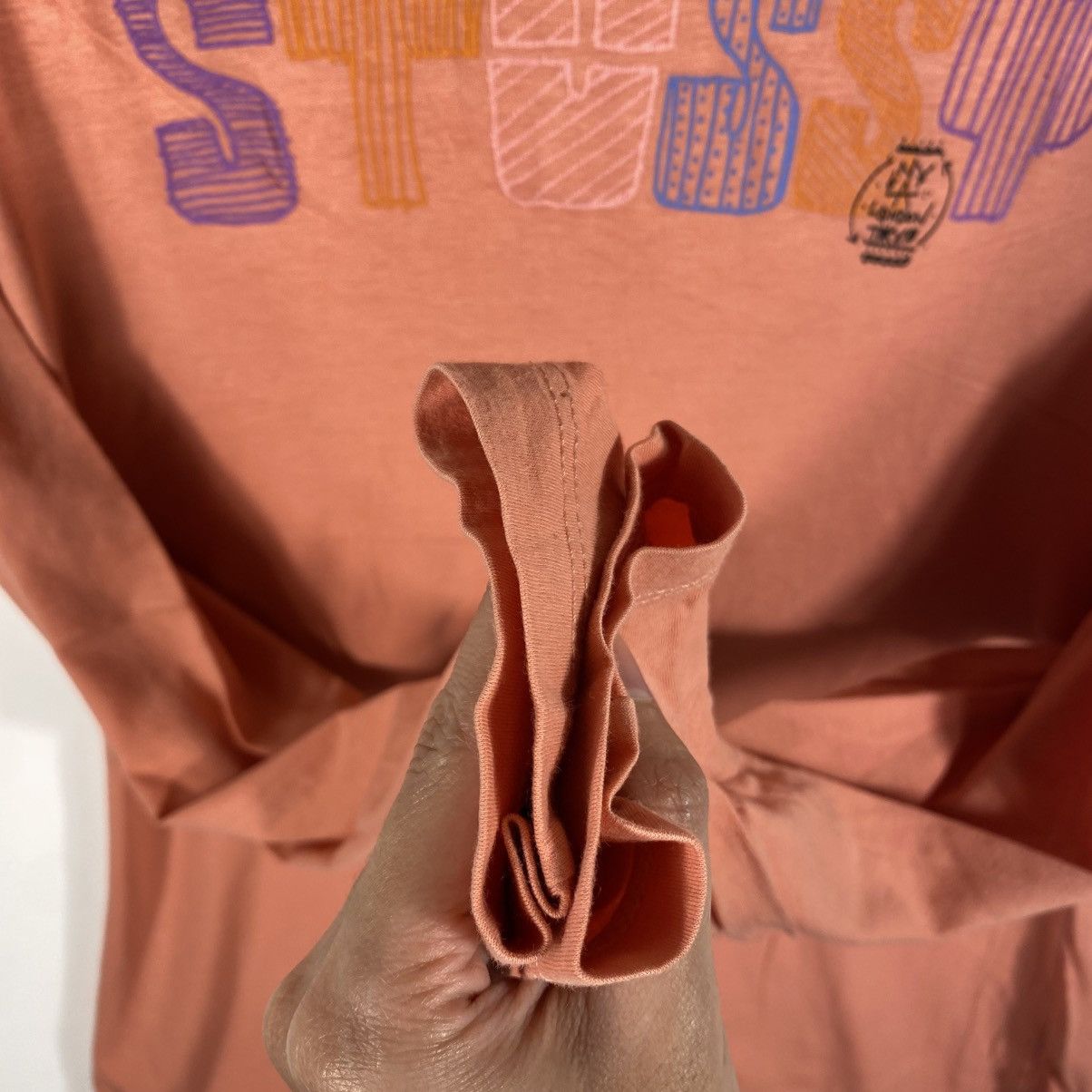 Stussy Vintage 00's STUSSY Logo Graphic Women Longsleeve Tee Shirt Size M / US 6-8 / IT 42-44 - 3 Thumbnail