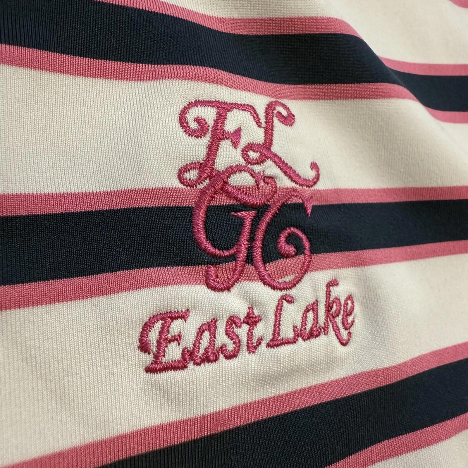 Footjoy FootJoy East Lake Golf Polo Shirt Mens Medium Striped Size ONE SIZE - 7 Thumbnail