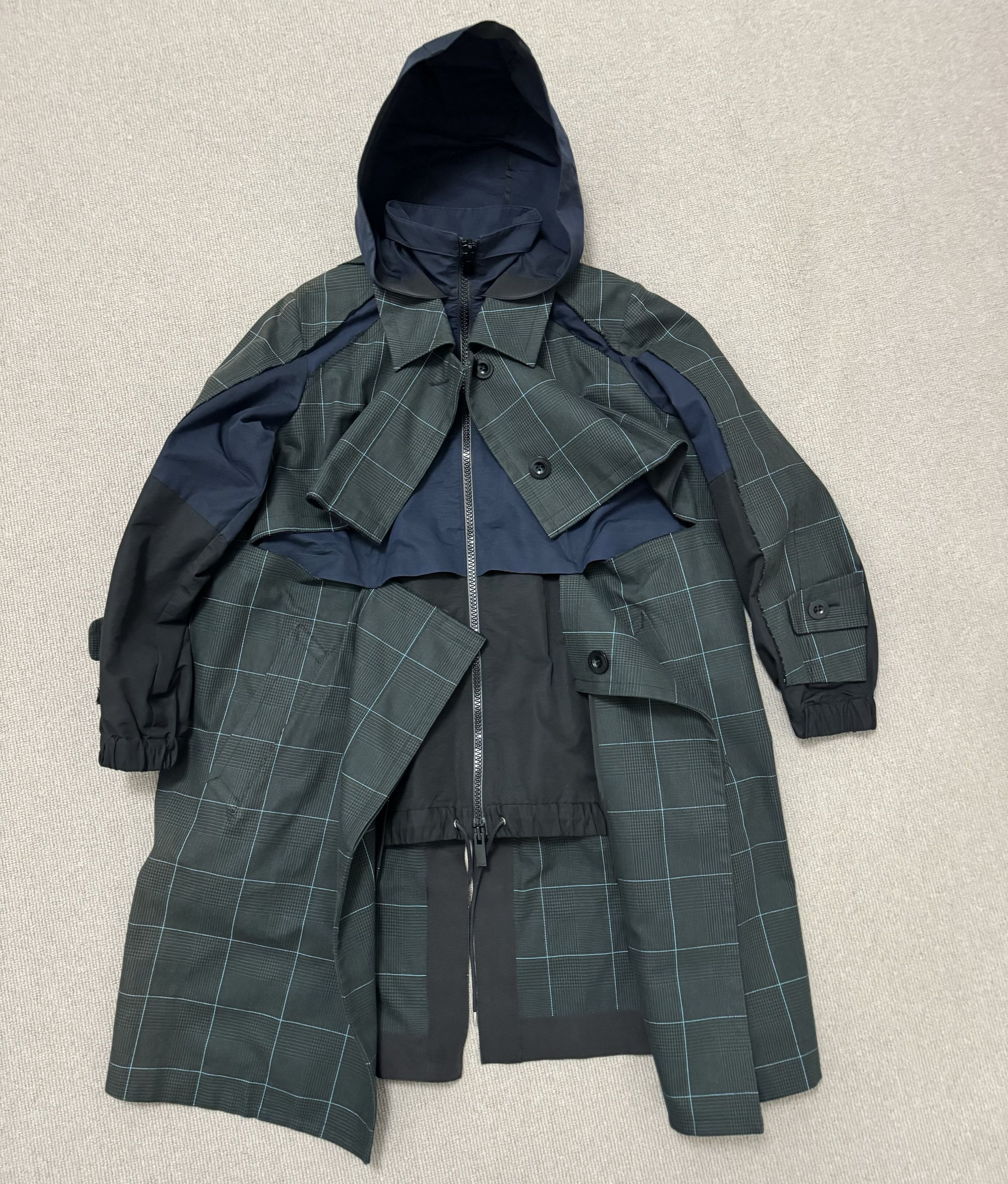 Sacai Layered Trench Coat