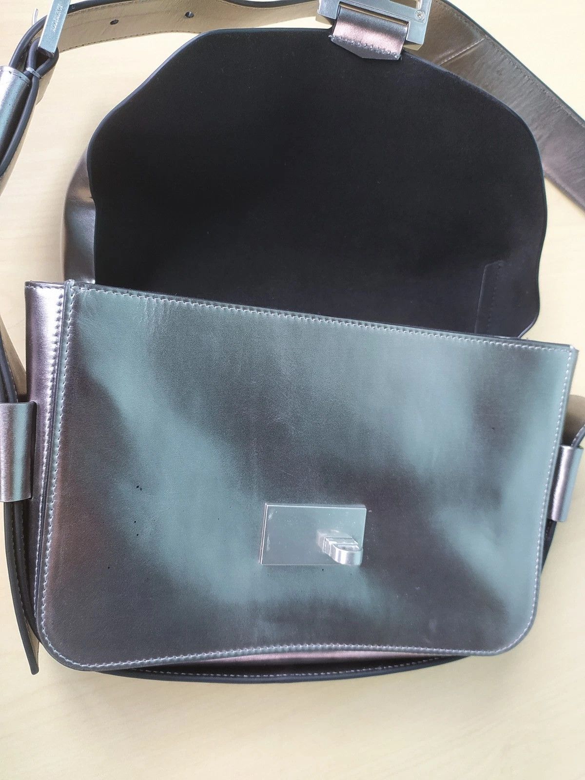 Allsaints AllSaints Leather Frankie Small Crossbody Bag FTP / 8022 Size ONE SIZE - 10 Thumbnail