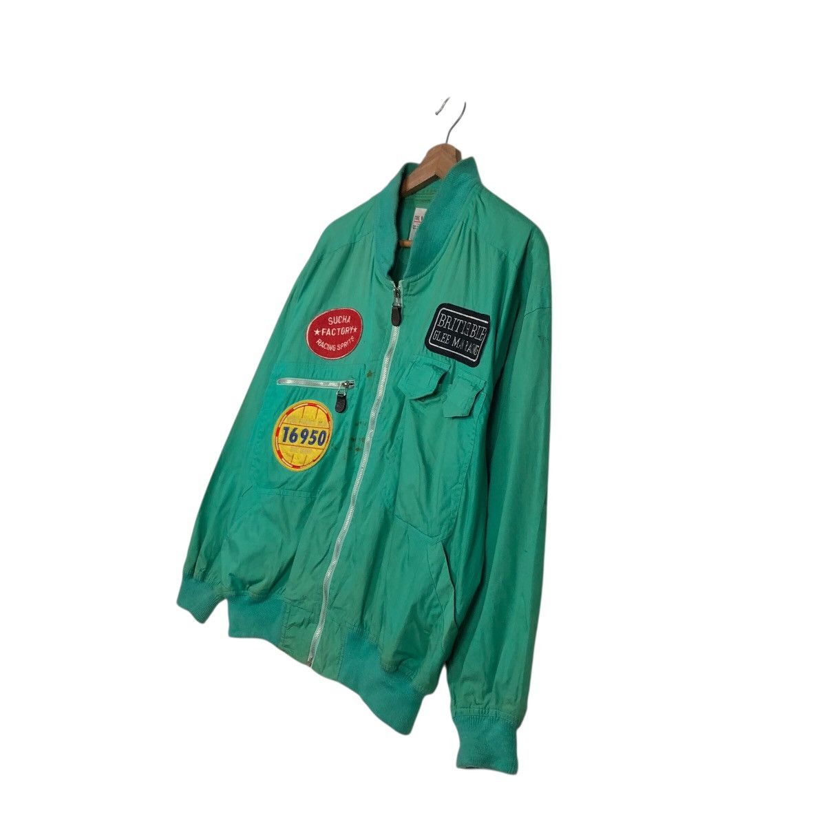 Japanese Brand 📌Vintage Bomber Jacket The Rider Kadoya Big Logo Size US L / EU 52-54 / 3 - 3 Thumbnail