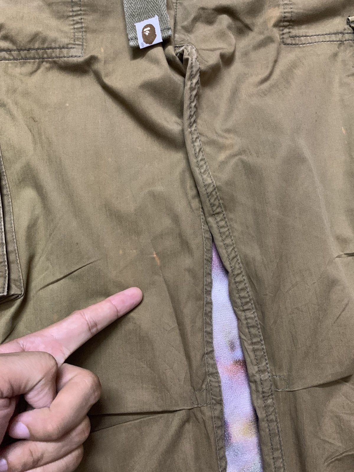Bape Vintage Bape Cargo Military Pants Size US 32 / EU 48 - 20 Thumbnail