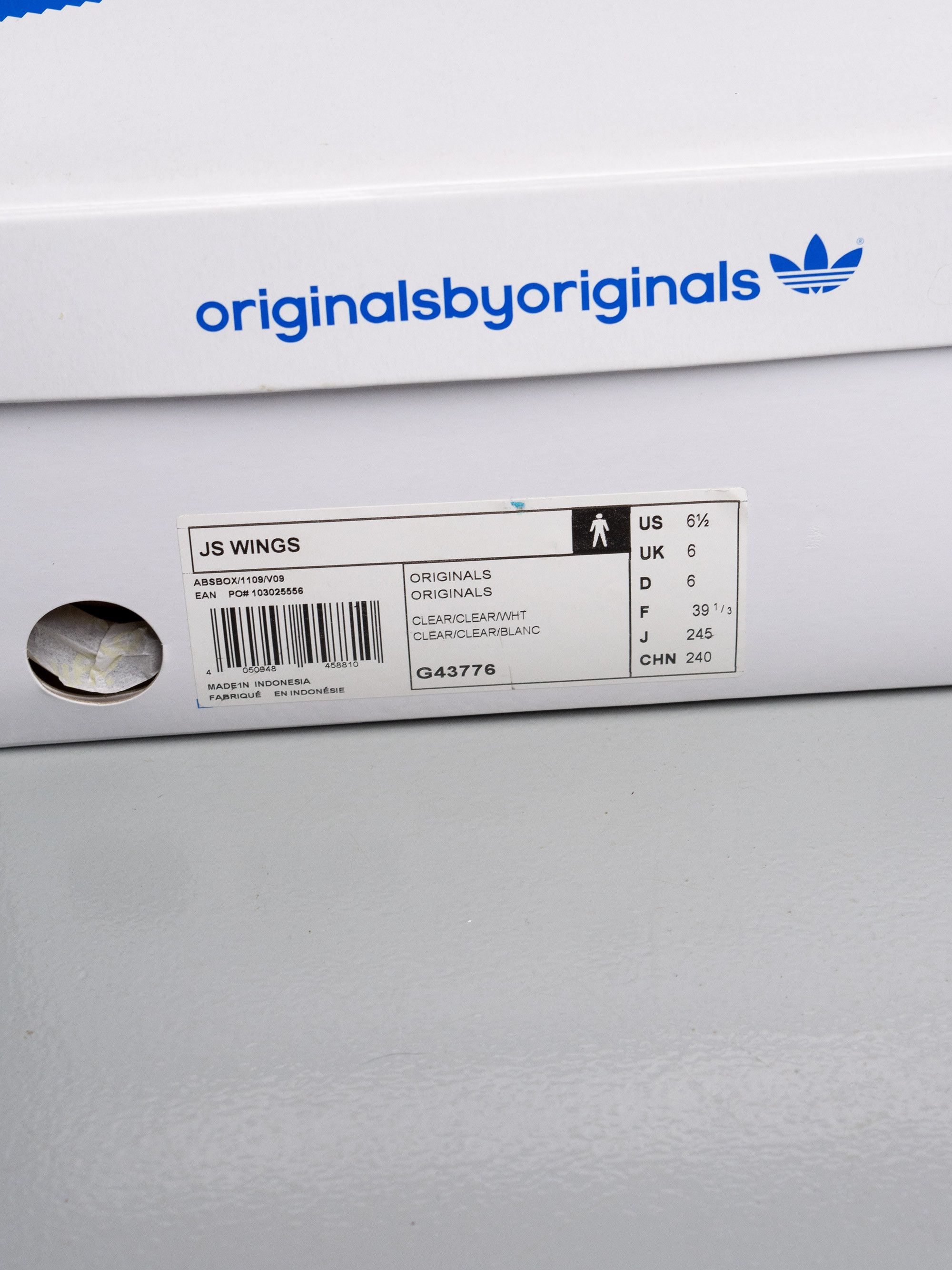 Adidas × Jeremy Scott adidas Originals by Jeremy Scott S/S 2011 JS Wings "Clear" Size US 6.5 / EU 39-40 - 23 Thumbnail