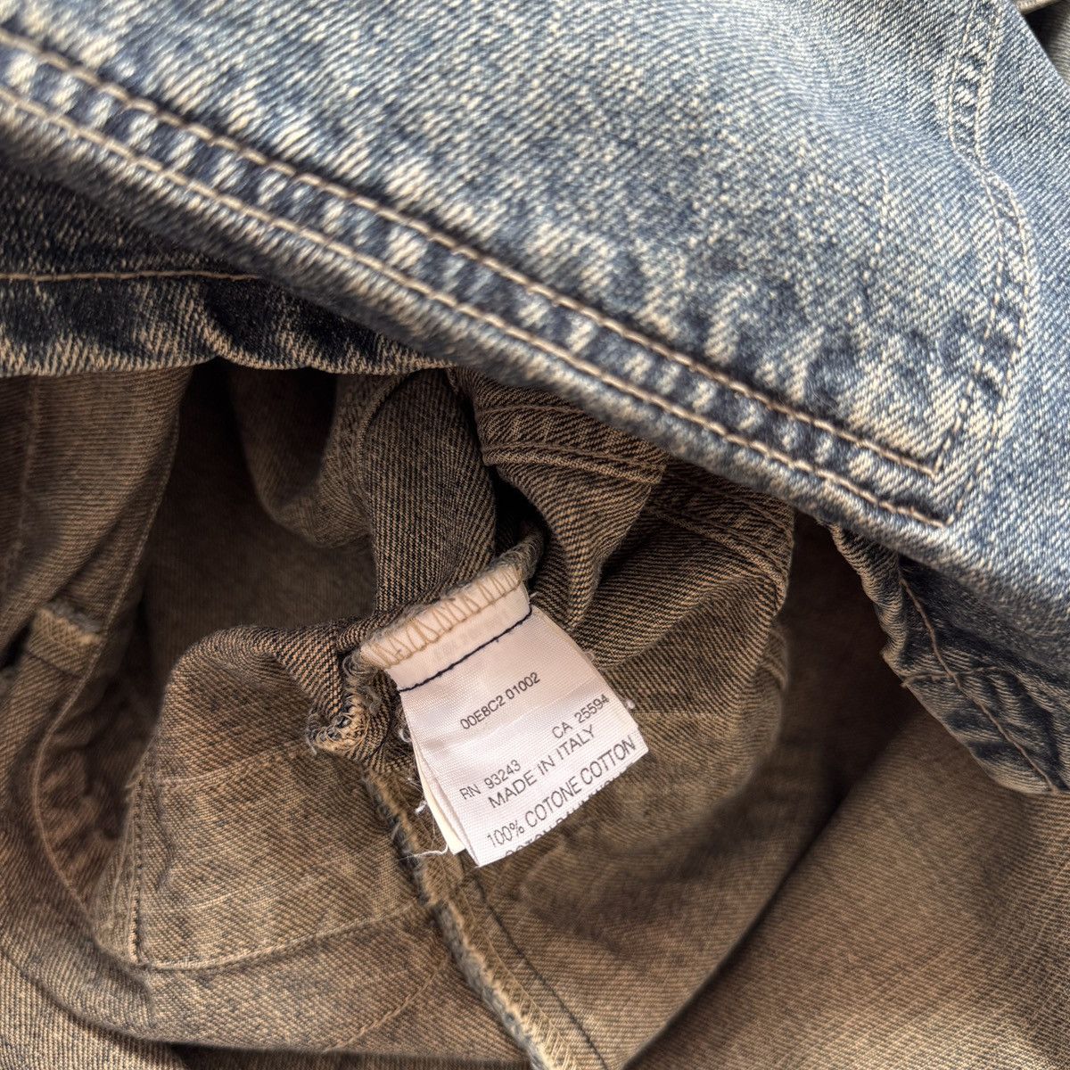 Diesel DIESEL Vintage Y2K Washed Long Denim Jacket / Dress Coat Size S / US 4 / IT 40 - 16 Thumbnail