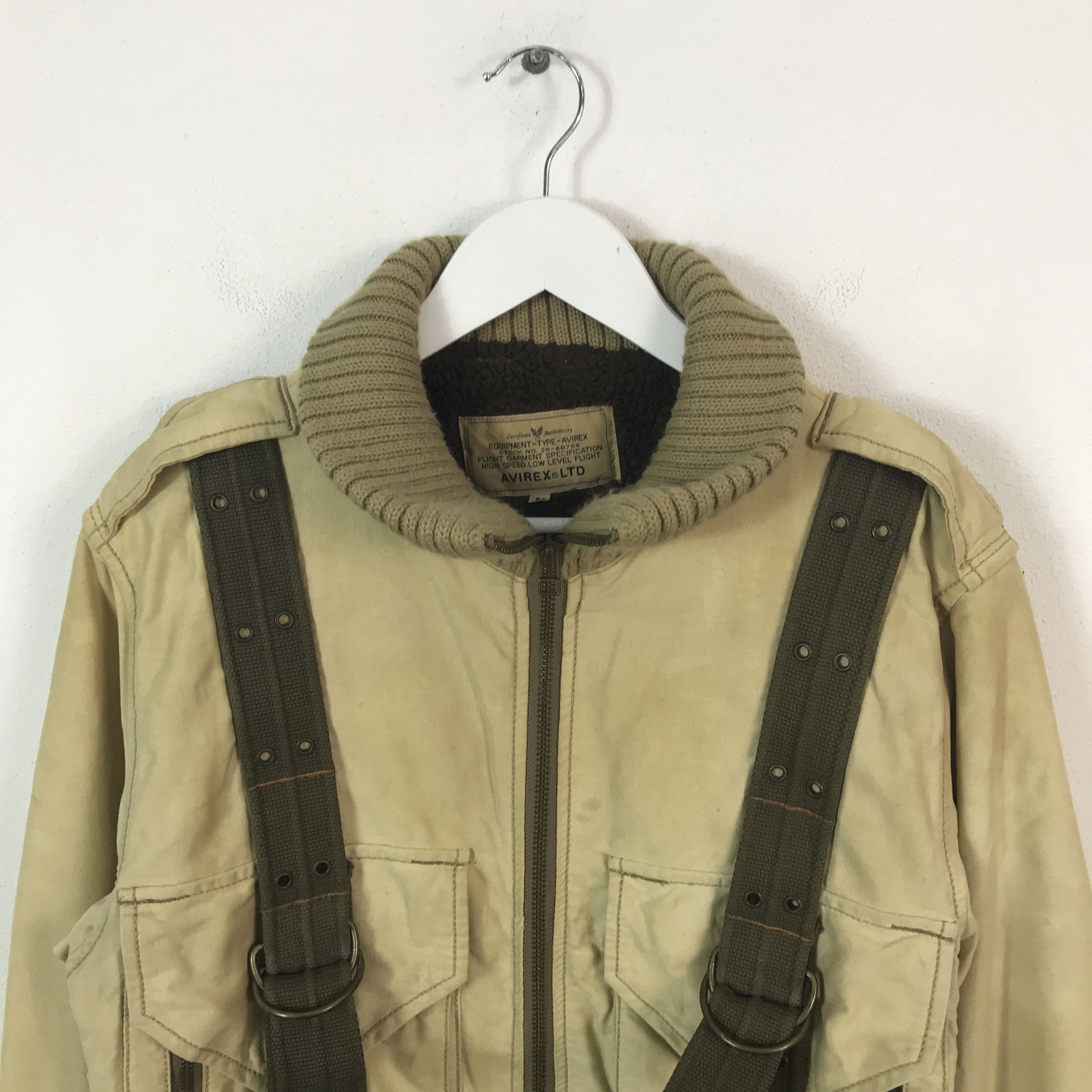 Avirex × Designer × Japanese Brand Avirex Worker Rare Style Design Jacket Size US S / EU 44-46 / 1 - 2 Thumbnail