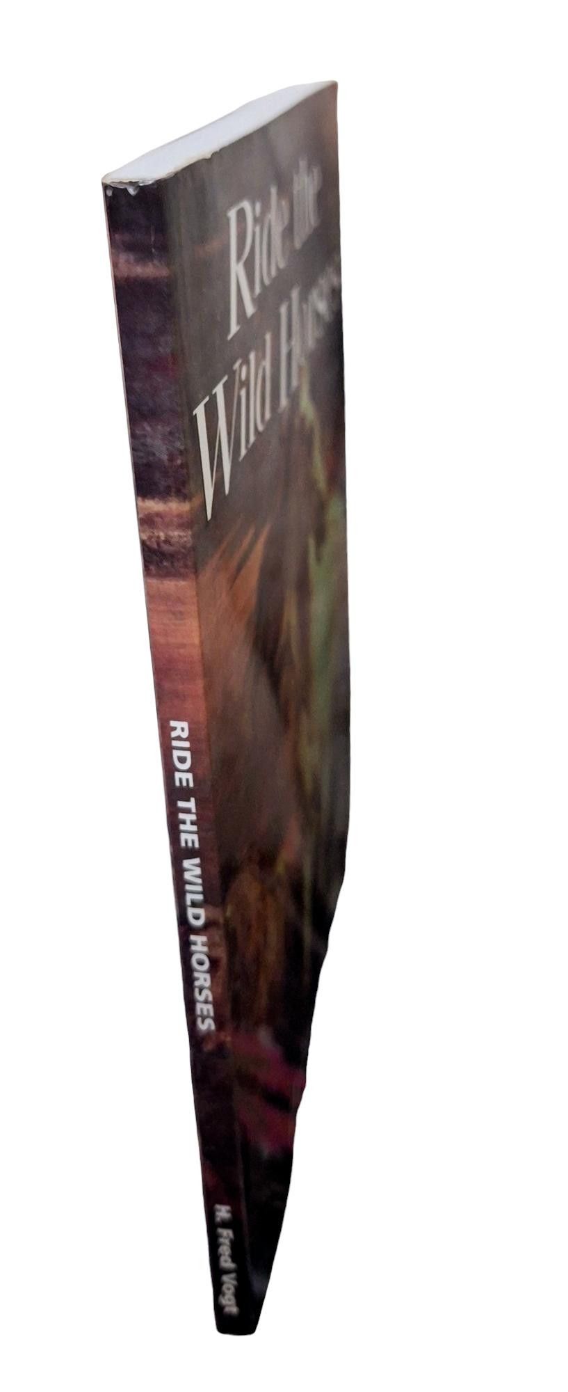 Designer "Ride the Wild Horses" by H.Fred Vogt Size ONE SIZE - 2 Thumbnail
