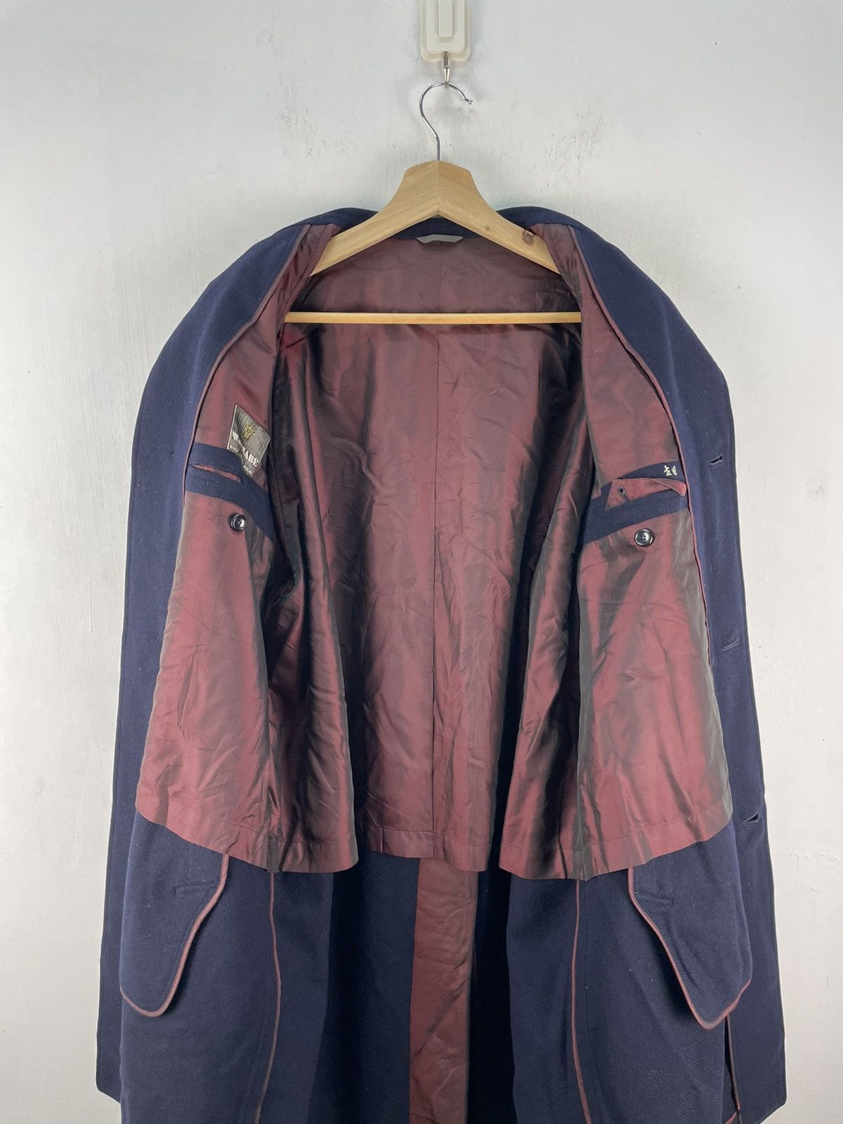 Junya Watanabe Vintage Watanabe Wool OverCoat Size US L / EU 52-54 / 3 - 4 Thumbnail