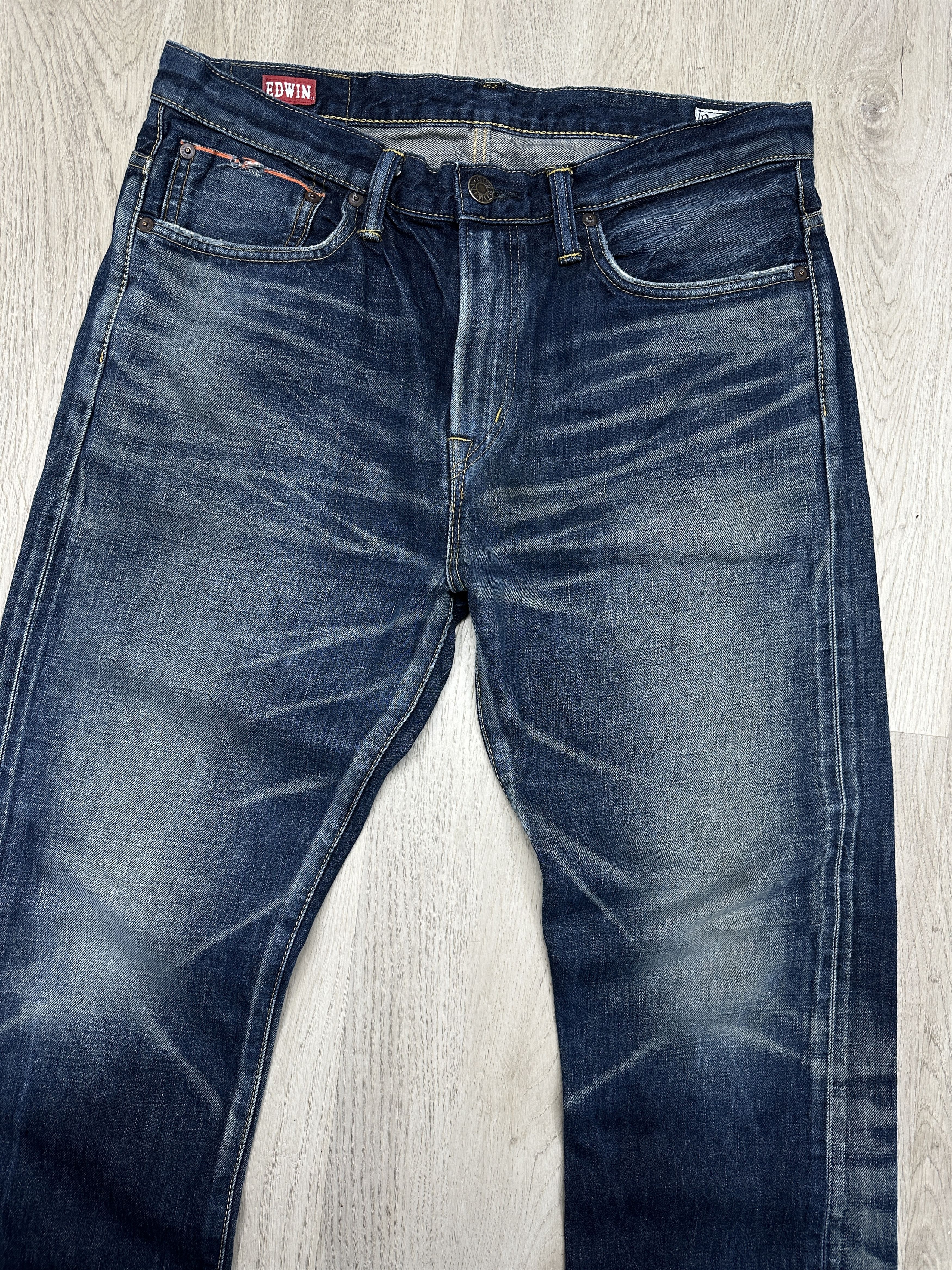 Edwin Edwin Vintage Mens Salvage Denim Pants Jeans Size US 32 / EU 48 - 2 Thumbnail