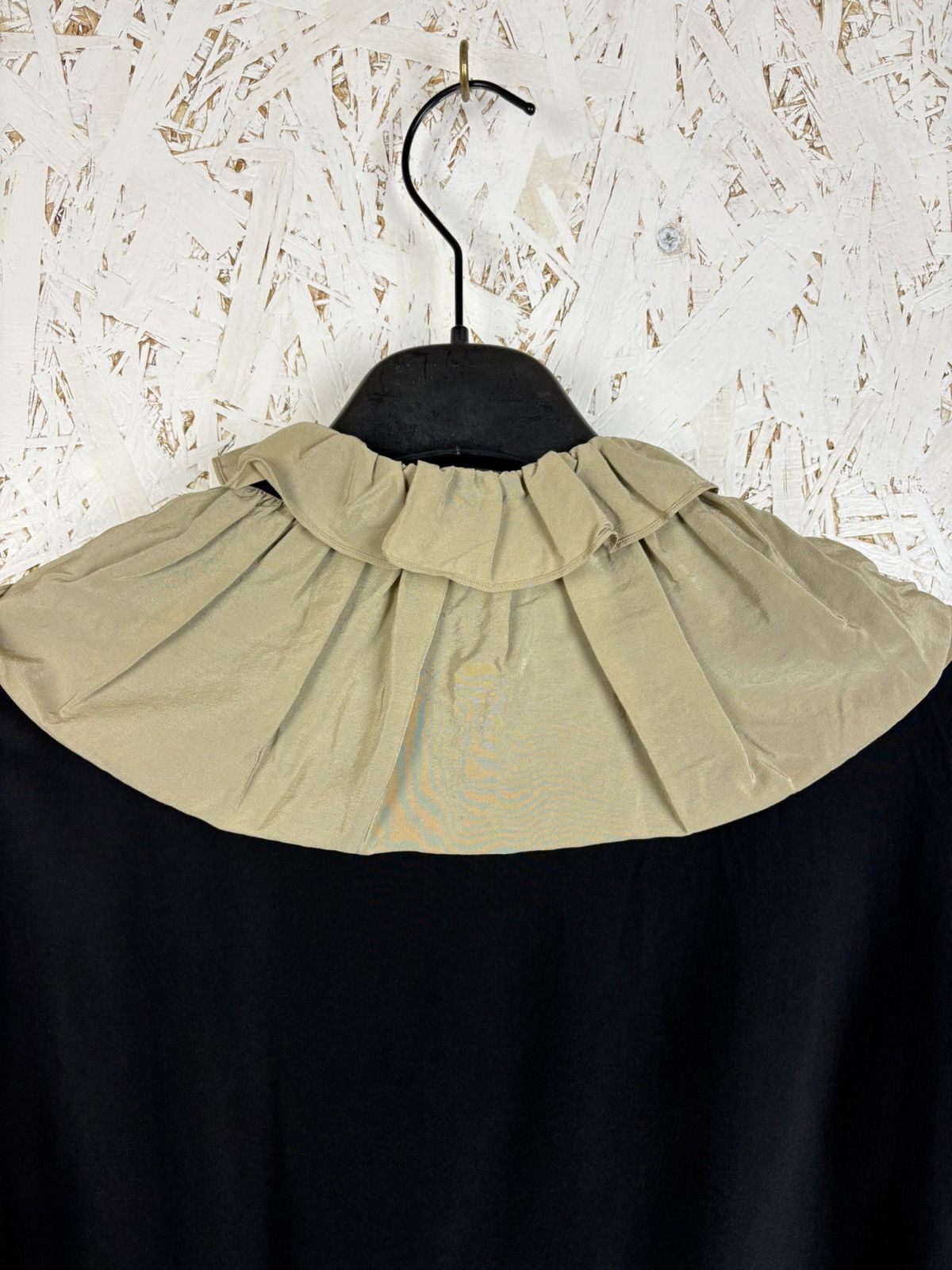 Saint Laurent Paris 90s Saint Laurent Rive Gauche Silk Blouse Bow Collar 36 Size XS / US 0-2 / IT 36-38 - 5 Thumbnail