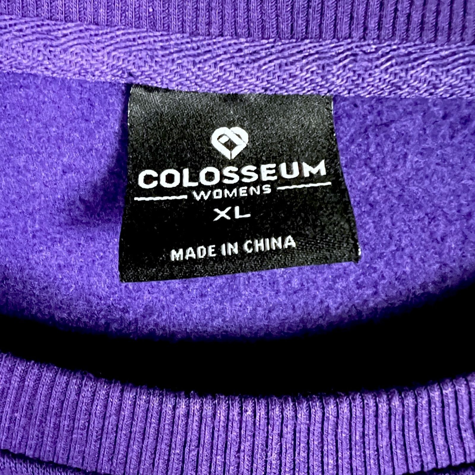 Colosseum Athletics LSU Louisiana State University Womens XL Crewneck Sweatshirt Size US XL / EU 56 / 4 - 5 Thumbnail