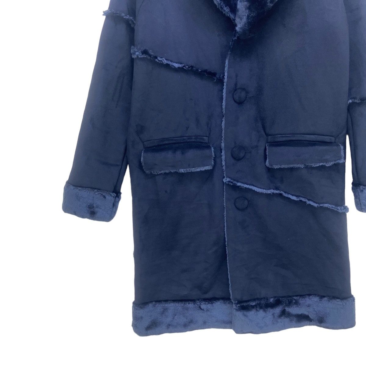 Japanese Brand MYC Contrive Japanese Brand Faux Fur Long Coat Size S / US 4 / IT 40 - 11 Thumbnail