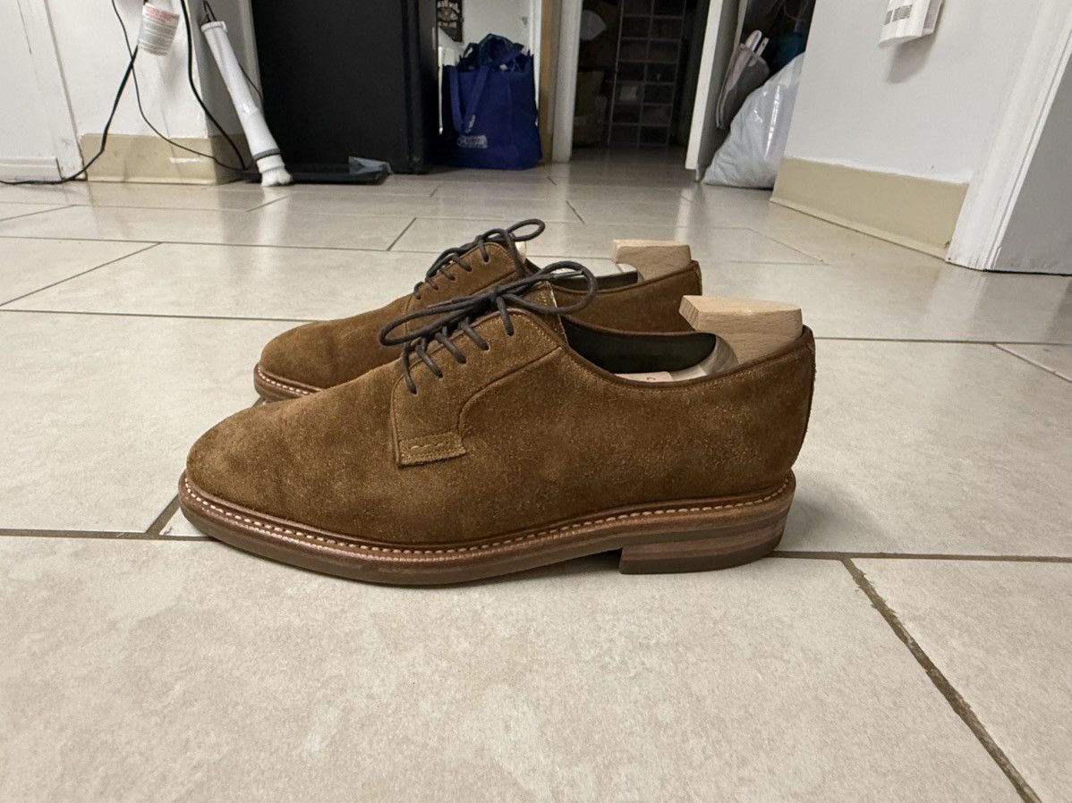 Carmina Carmina Suede Derby Shoes in a size 6.5 US/5.5 Uk Size US 6.5 / EU 39-40 - 4 Thumbnail