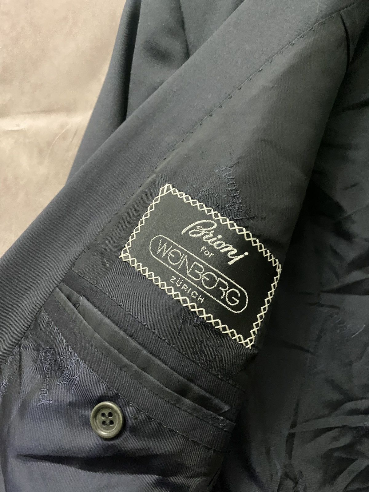 Brioni × Designer Blazer Brioni Luxury Very Rare💥 Size 52R - 2 Thumbnail