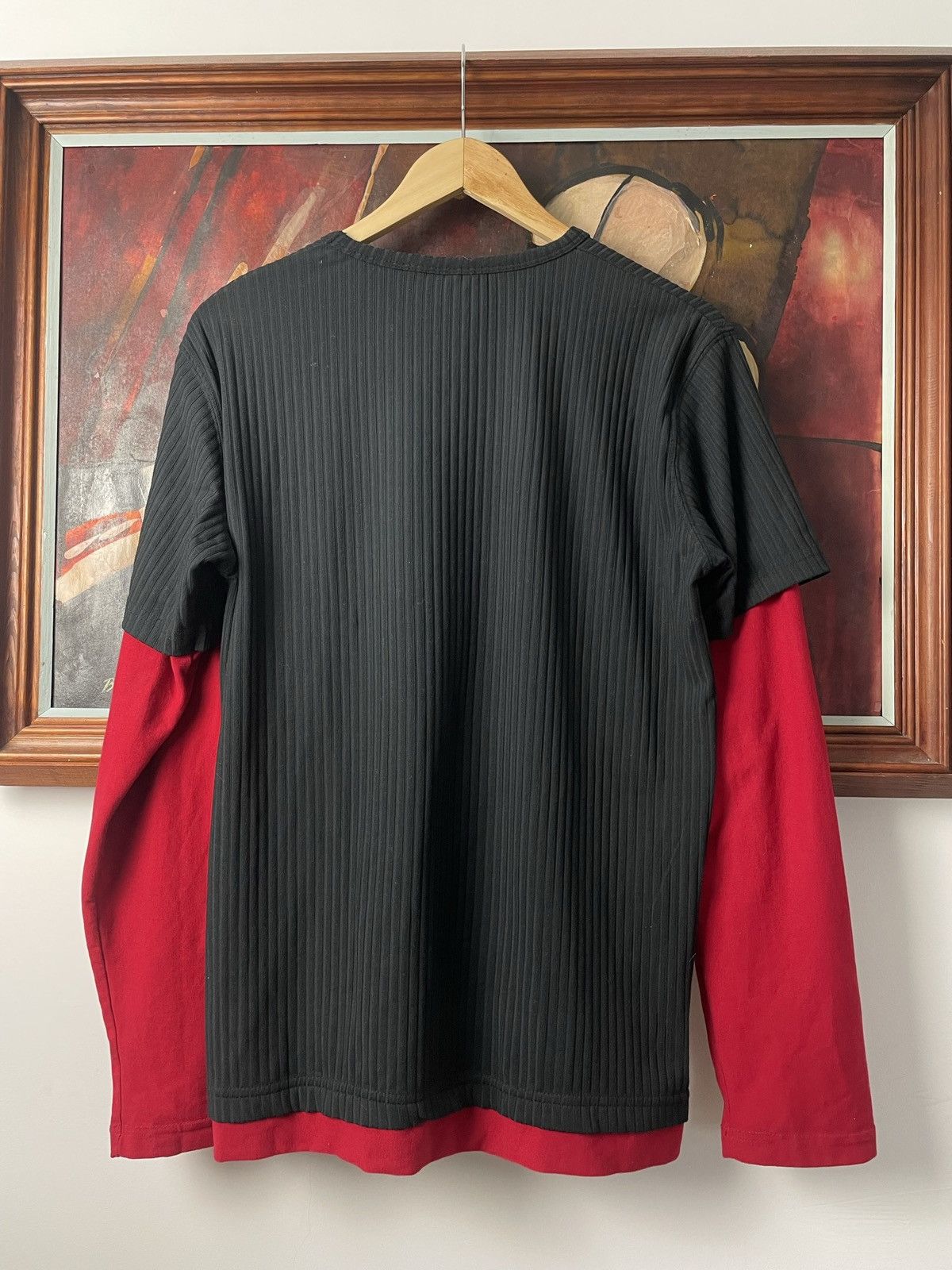 Vintage Vintage Y2k Avant Garde Tribal Emo Longsleeve Streetwear Size US M / EU 48-50 / 2 - 3 Thumbnail