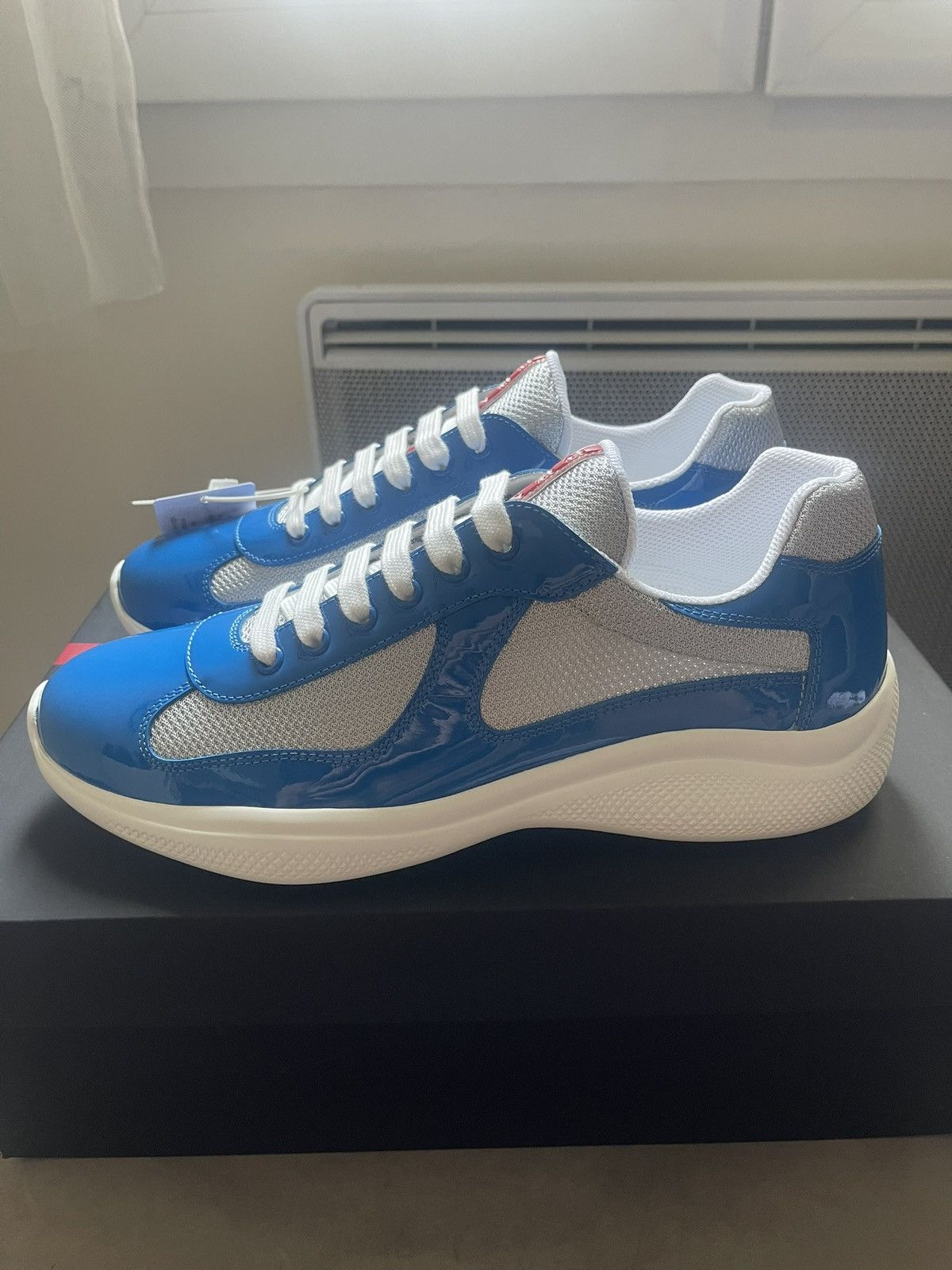 Prada Patent Leather Americas Cup