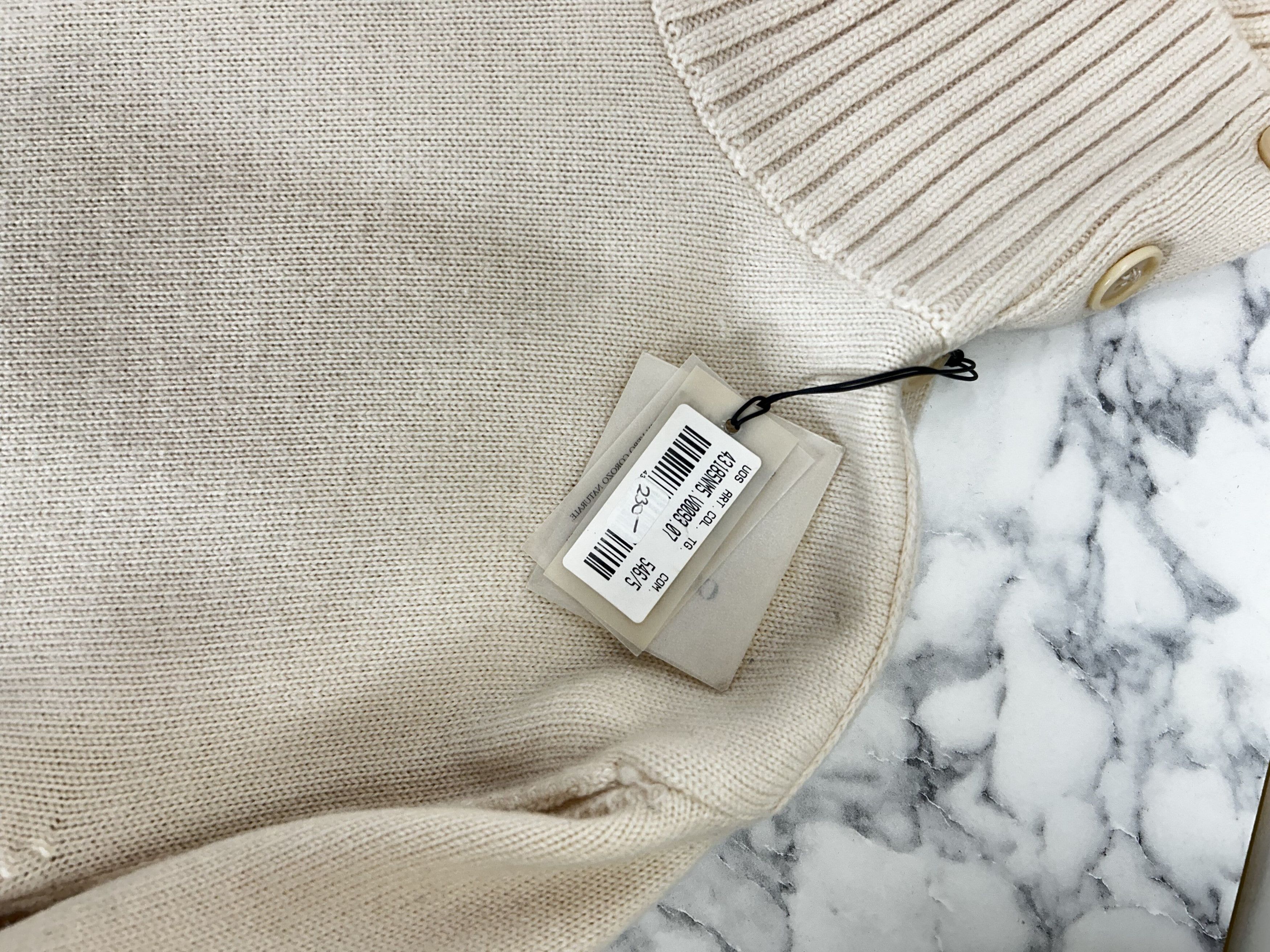 C.P. Company CP Company Ecru Wool Roll Neck With Button Details SIZE 7 Size US XXL / EU 58 / 5 - 5 Thumbnail