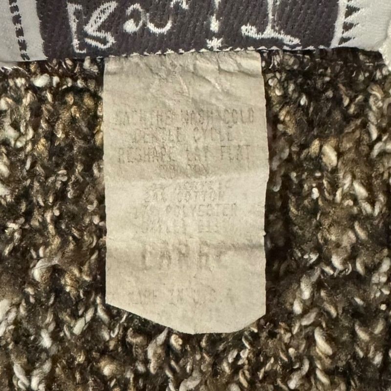 Other Vintage Knit Street Mottled Brown Sweater Loose Fit Large Size L / US 10 / IT 46 - 3 Thumbnail