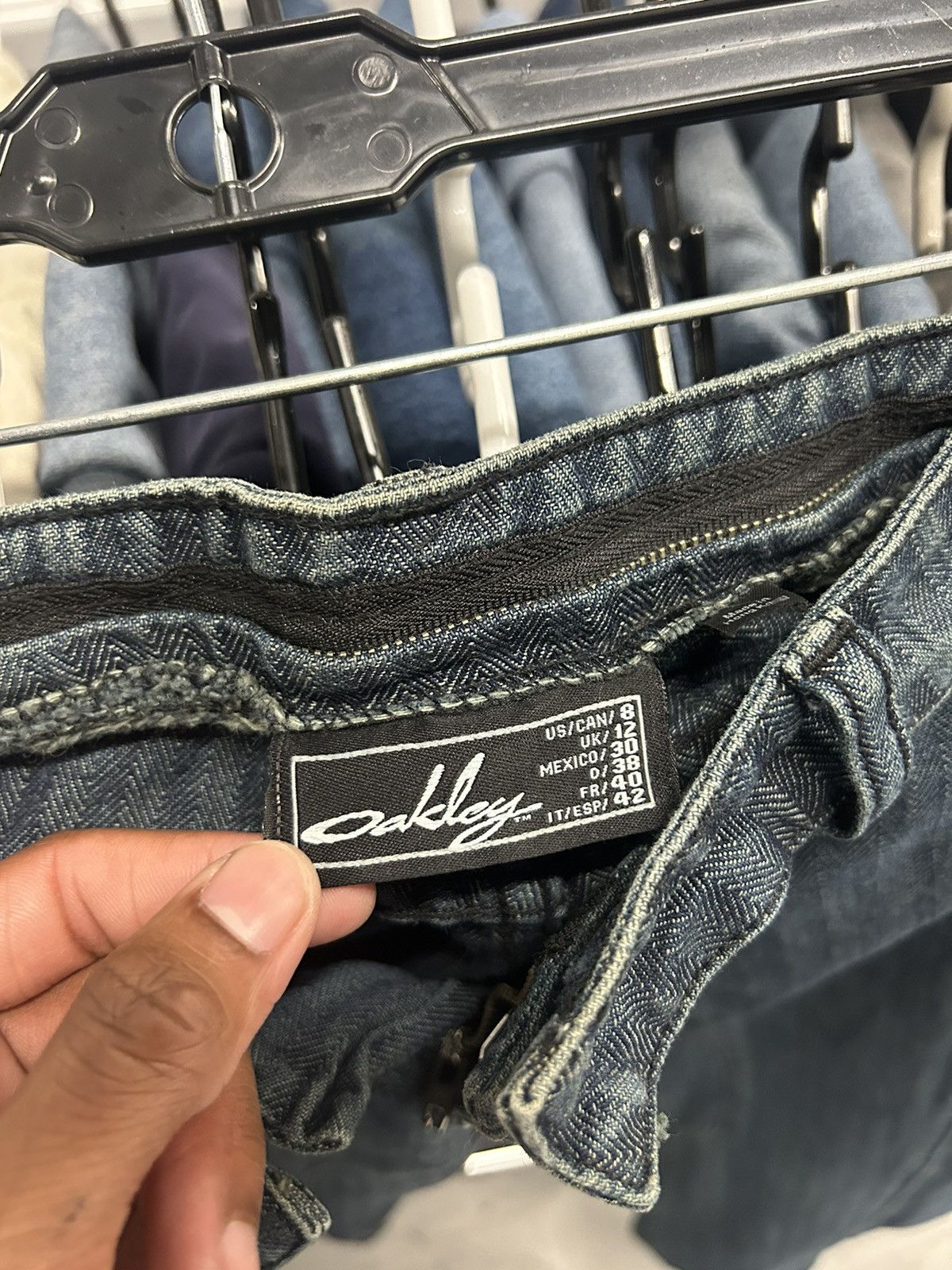 Japanese Brand × Oakley Y2k Oakley flare pants Size US 30 / EU 46 - 4 Thumbnail