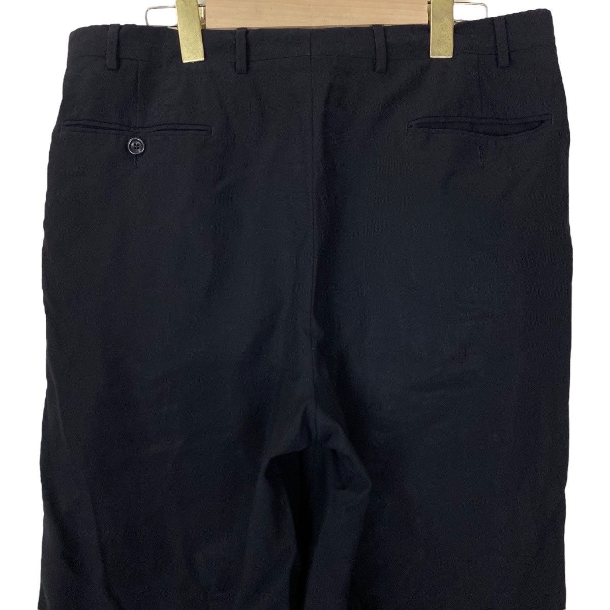 Canali Vintage Canali Italy Black Formal Wool Trousers Slack Pants Size US 35 - 9 Thumbnail