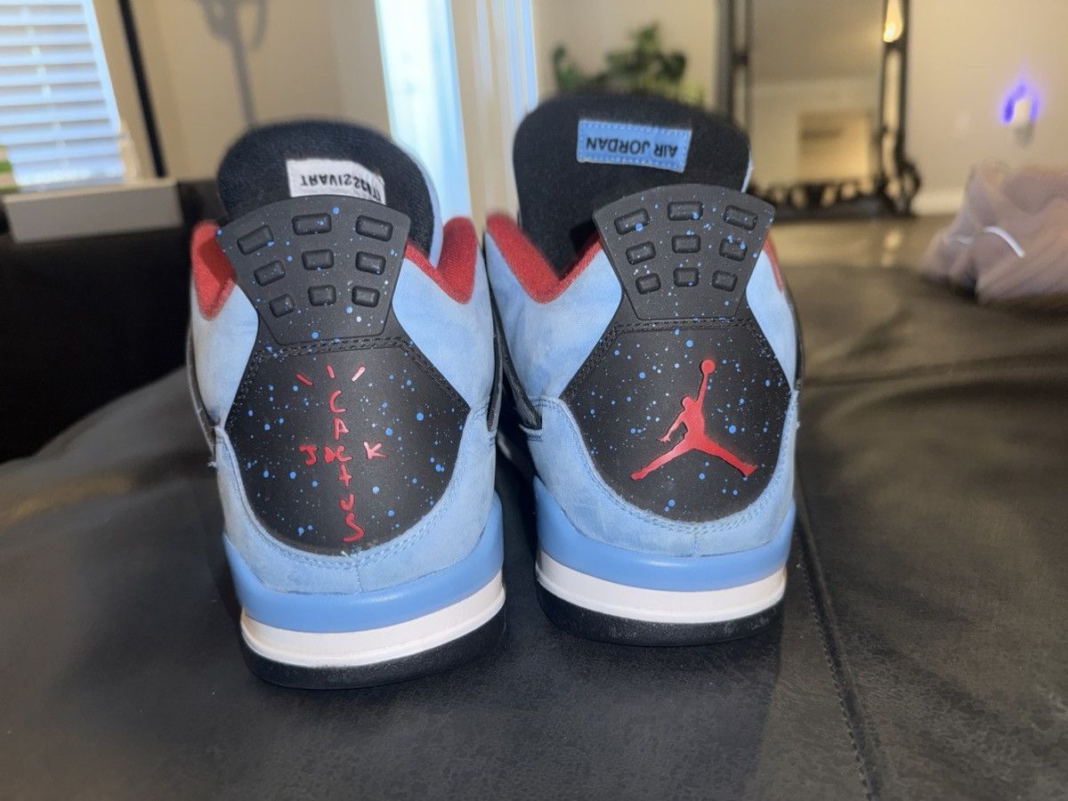 Nike *NO BOX* Travis Scott x Air Jordan 4 Cactus Jack Size 13 Size US 13 / EU 46 - 3 Thumbnail