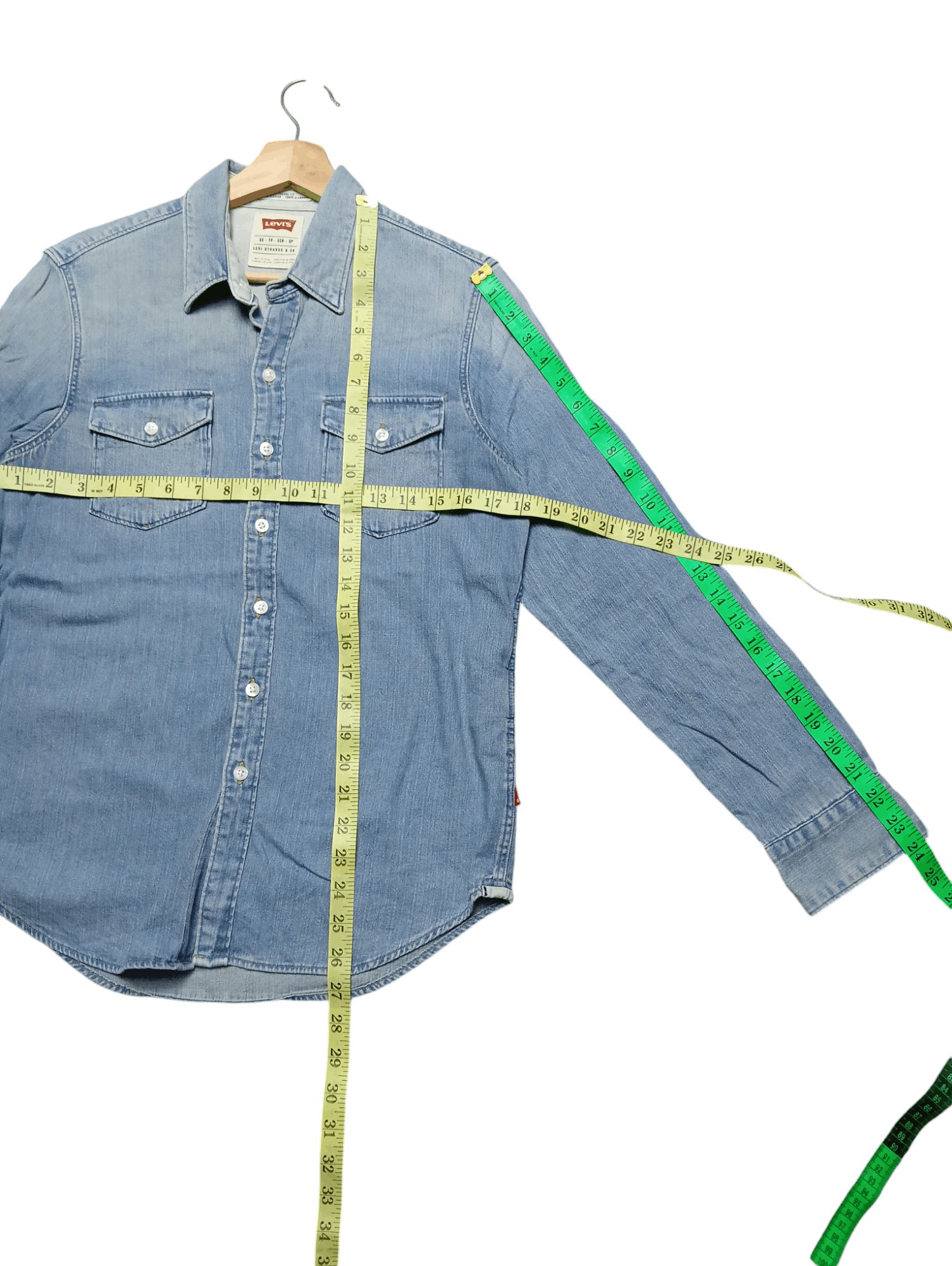 Levi's × Levi's Vintage Clothing Levi's denim button up Size US XS / EU 42 / 0 - 6 Thumbnail