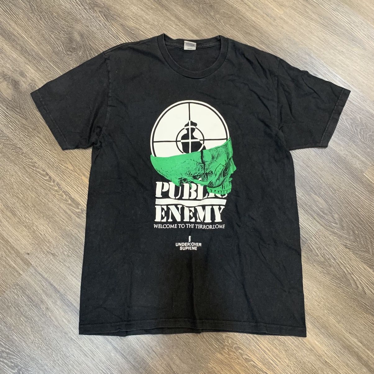 Public Enemy × Supreme × Undercover Supreme x Undercover x Public Enemy SS18 Terrordome T-Shirt Size US L / EU 52-54 / 3 - 1 Thumbnail