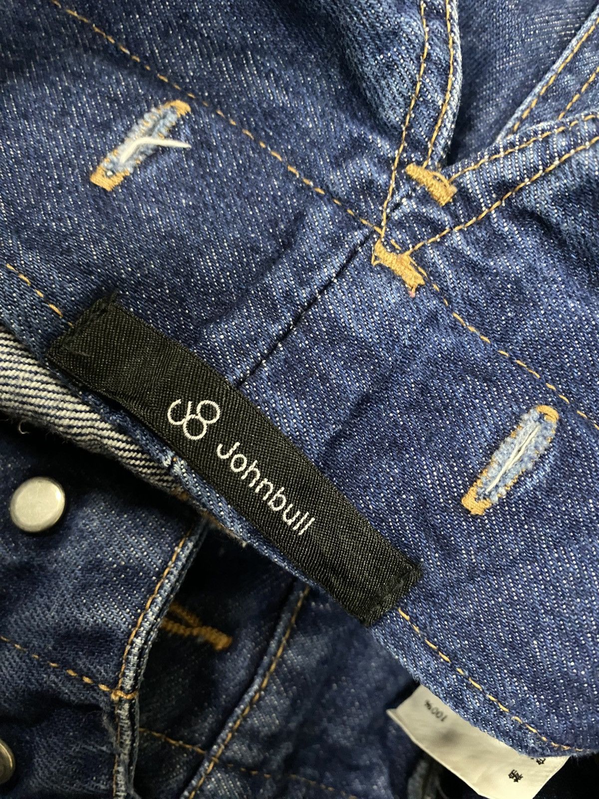 Johnbull Vintage Japan Johnbull High-Rise Wide Leg Denim Pants Size US 30 / EU 46 - 5 Thumbnail