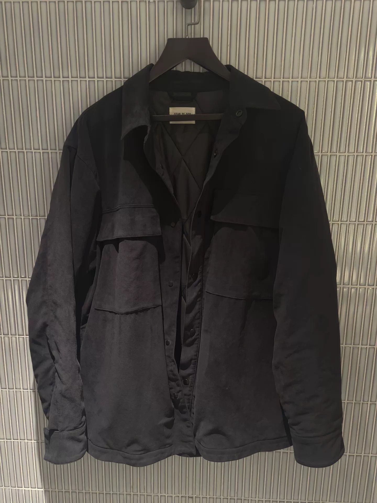 Fear of God fear of god black padded jacket size L Size US L / EU 52-54 / 3 - 1 Thumbnail