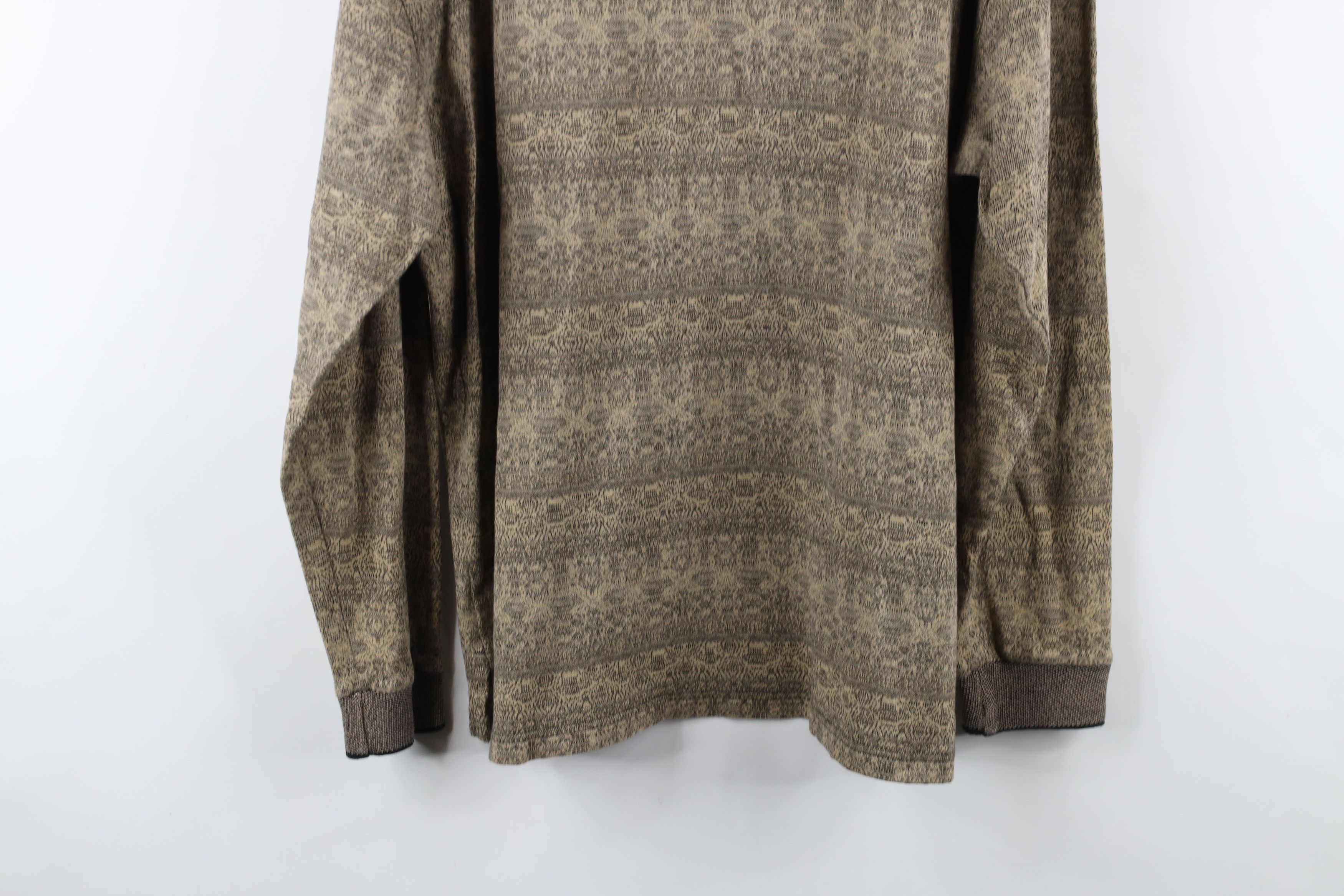 Vintage Vintage 90s Streetwear Southwestern Long Sleeve Polo USA Size US L / EU 52-54 / 3 - 11 Thumbnail
