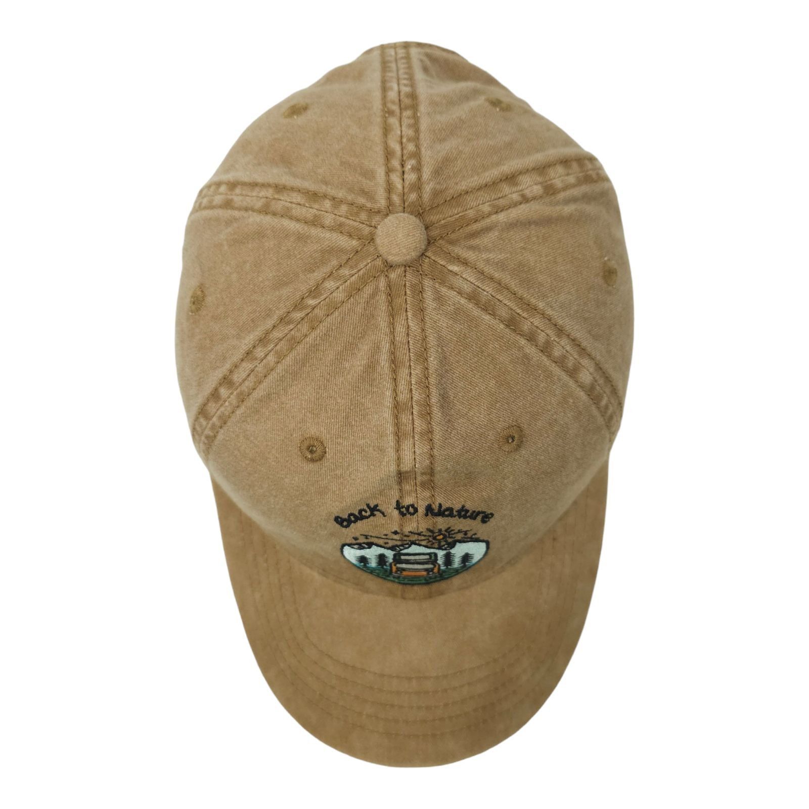 Other Back To Nature Embroidered RV Van Adjustable Tuck Strap Cap Size ONE SIZE - 6 Thumbnail