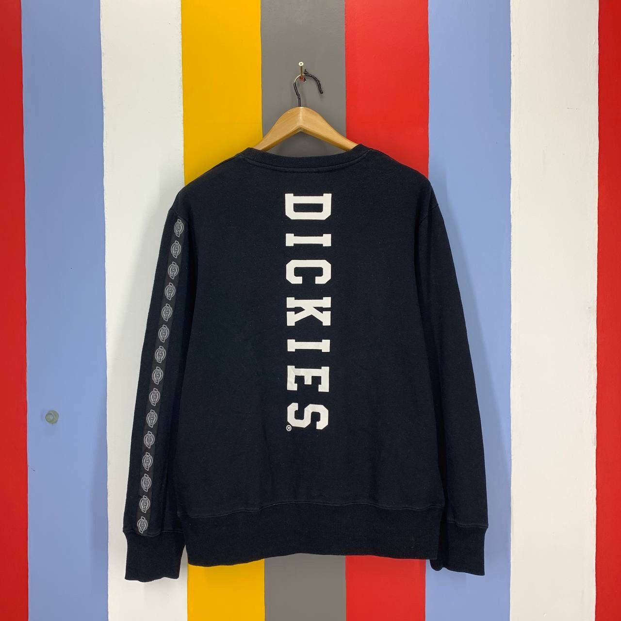 Dickies DICKIES Multiple Logo Rare Design Sweatshirt #2116/17 Size US L / EU 52-54 / 3 - 1 Thumbnail