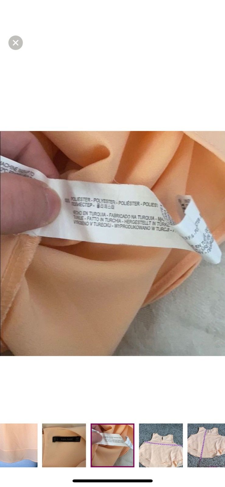 Zara Zara basic small layered crop top Size S / US 4 / IT 40 - 2 Thumbnail