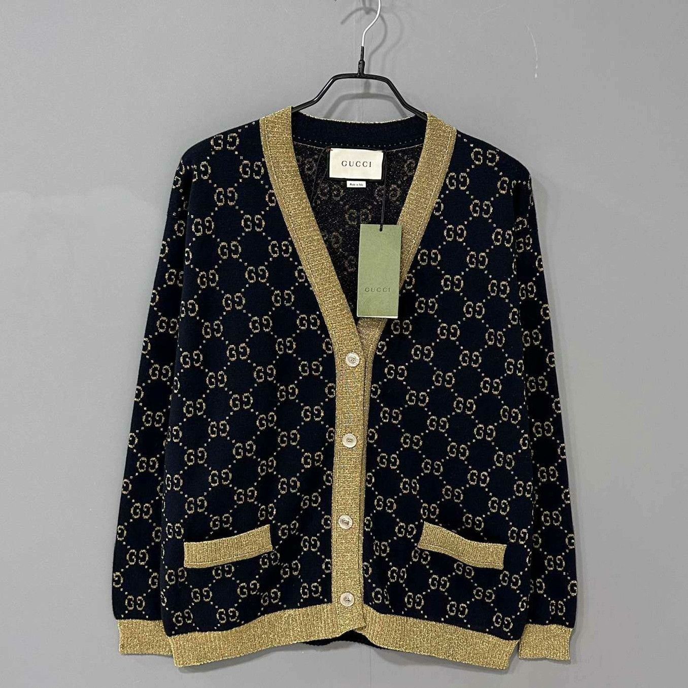 Gucci Gucci Gold Sweater S Women Size S / US 4 / IT 40 - 1 Thumbnail