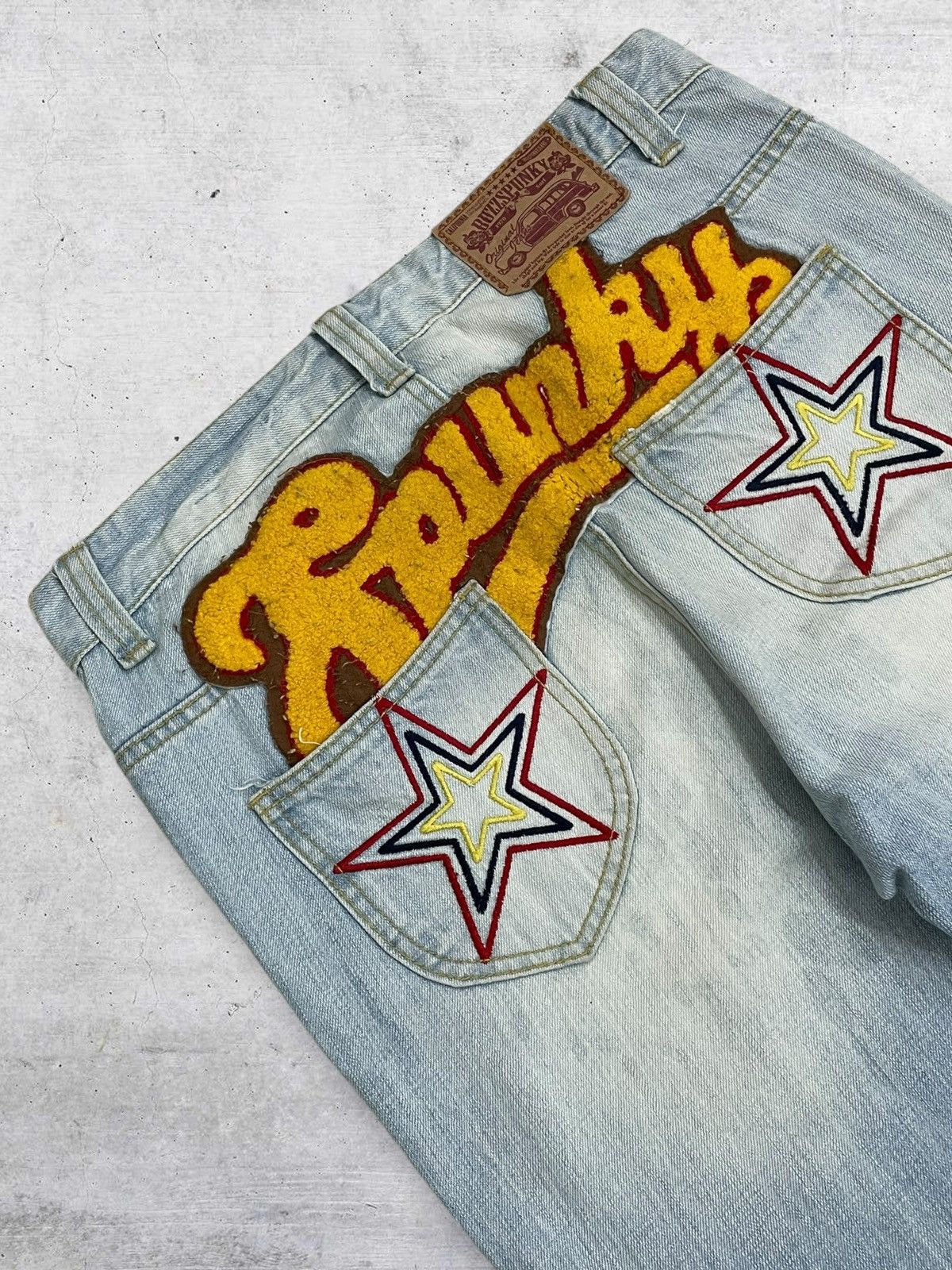 Beauty Beast VINTAGE OG BUZZSPUNKY 90S PUNK SKATE JAPAN RIPPING DENIM Size US 30 / EU 46 - 17 Thumbnail