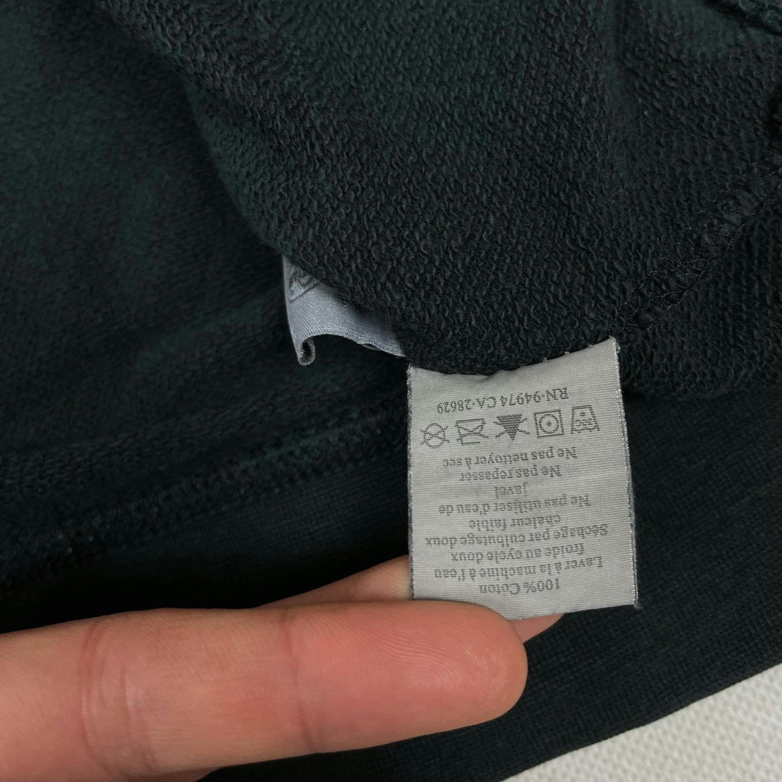 Stussy Stussy Men's Black Crew Neck Ribbed Cuffs Sweatshirt Medium Size US M / EU 48-50 / 2 - 10 Thumbnail