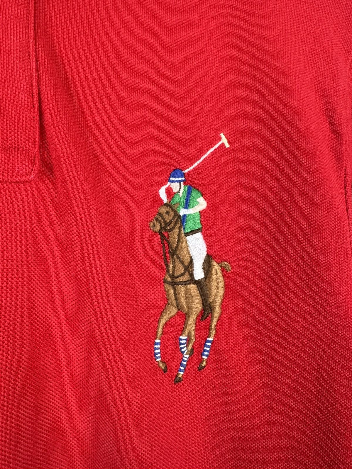 Polo Ralph Lauren × Rugby Ralph Lauren × Vintage Vintage 90s Polo Ralph Lauren Y2k Rugby Shirt Big Pony Size US S / EU 44-46 / 1 - 4 Thumbnail